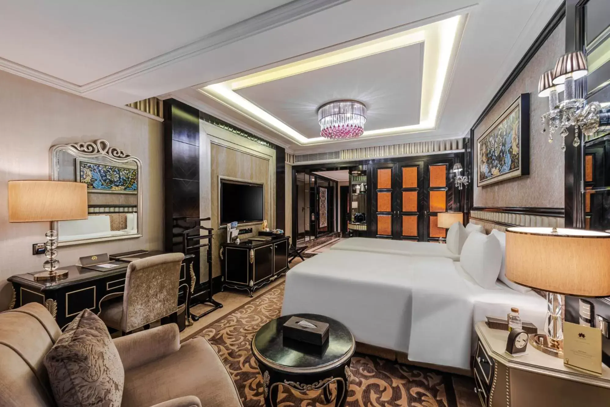Bedroom in Narcissus Riyadh Hotel & Spa