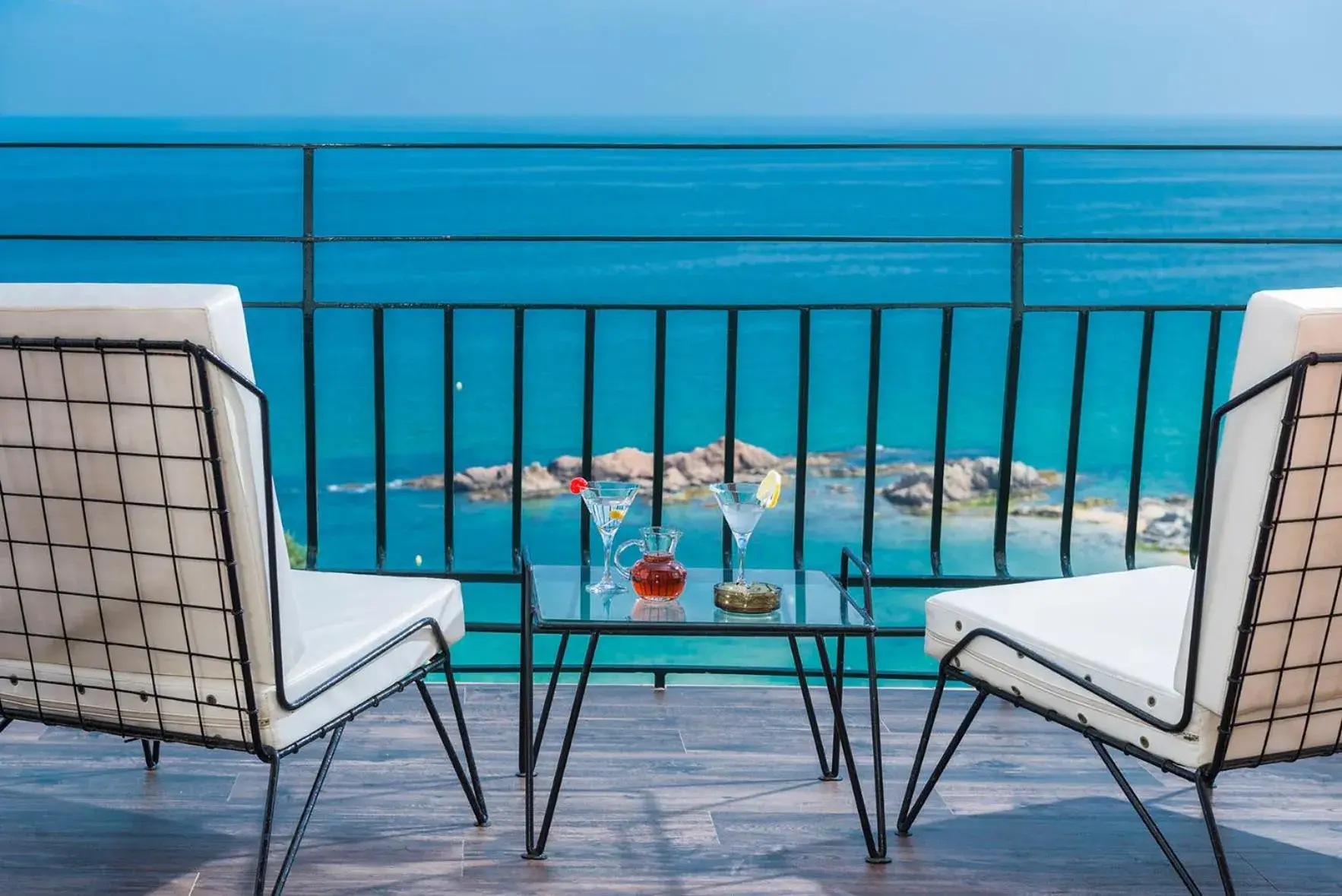 View (from property/room), Balcony/Terrace in Hotel Santa Marta
