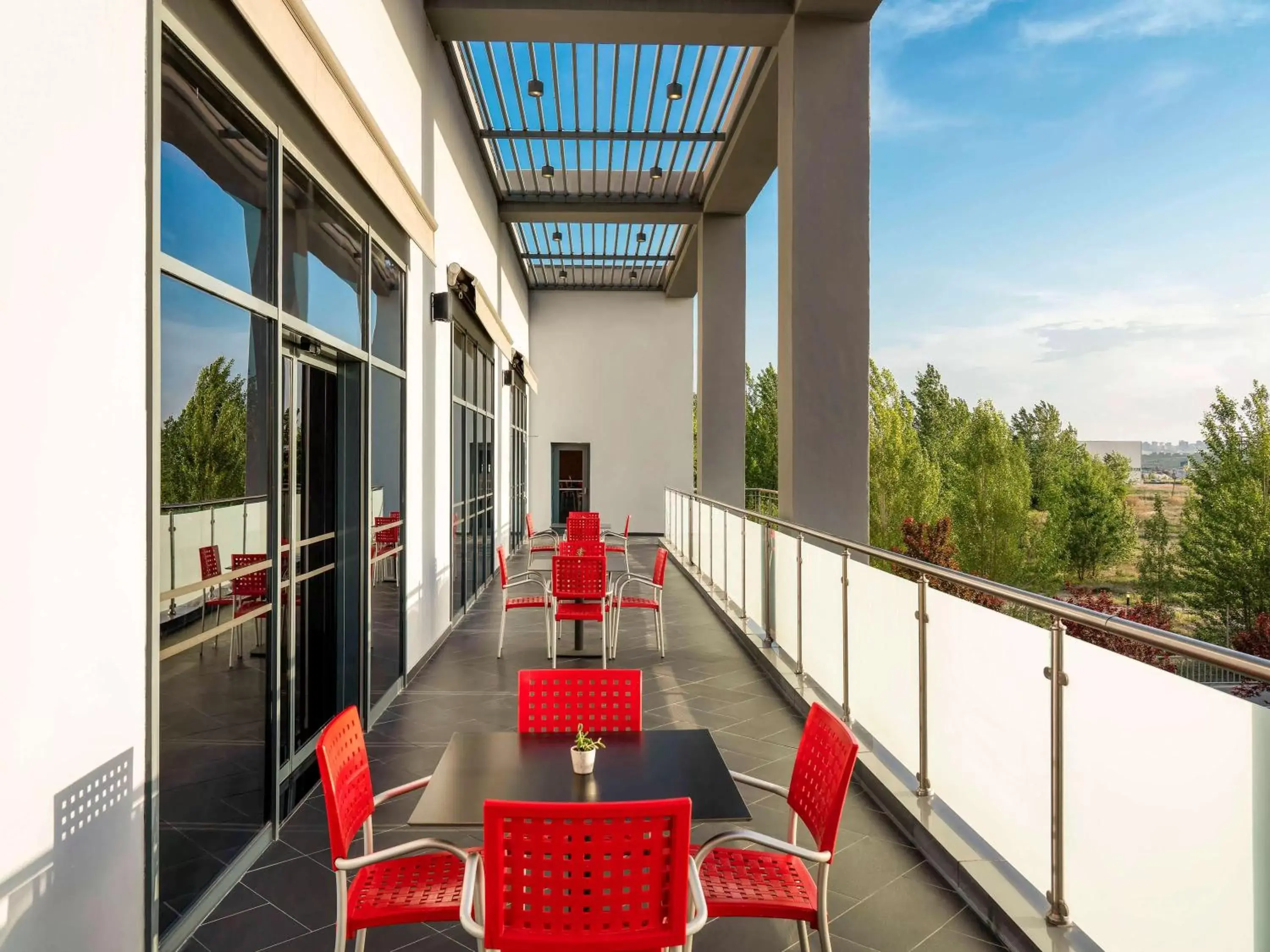 Property building, Balcony/Terrace in ibis Ankara Airport Hotel