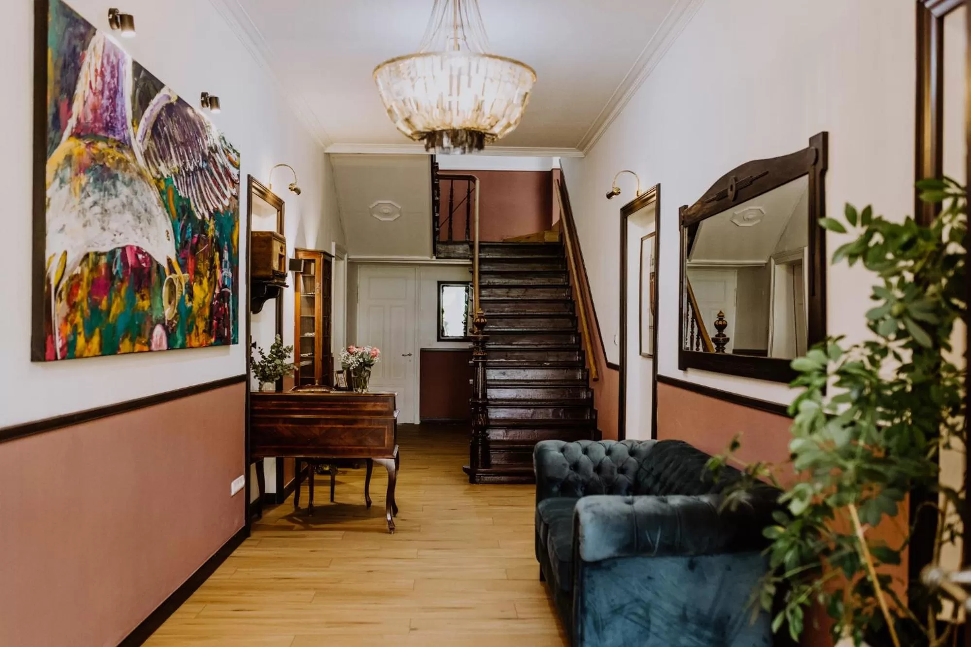 Lobby or reception in Hotel Villa Ems