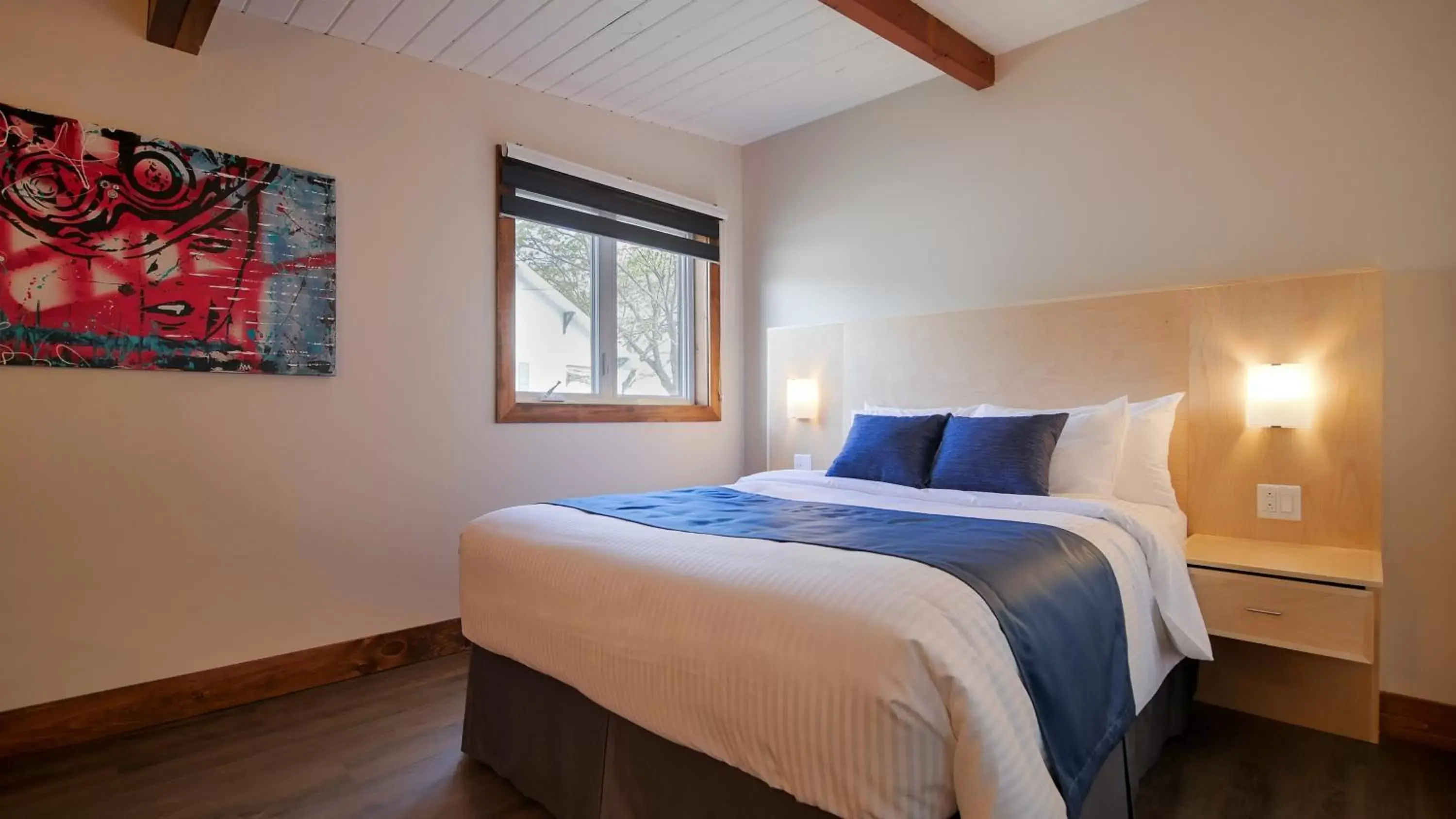 Bed in Hostellerie Baie Bleue