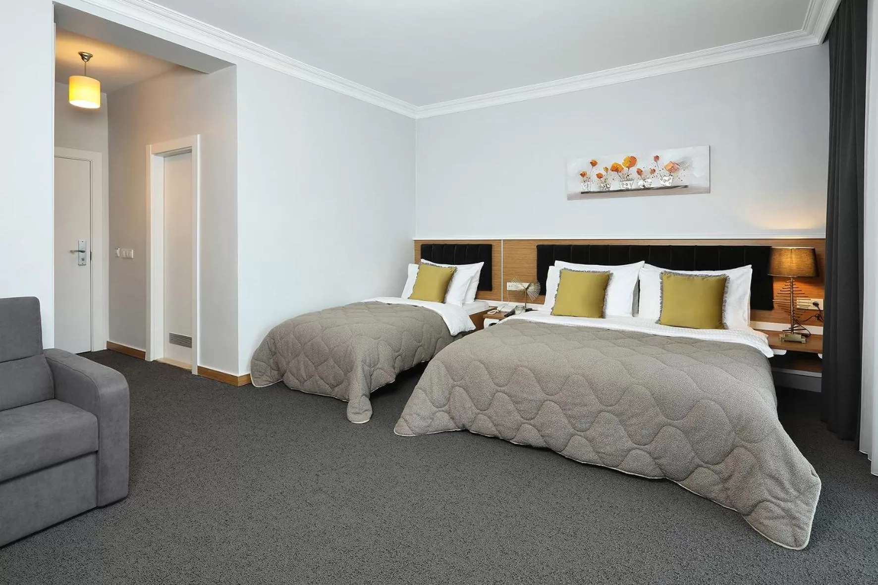 Bed in Didi Butik Hotel