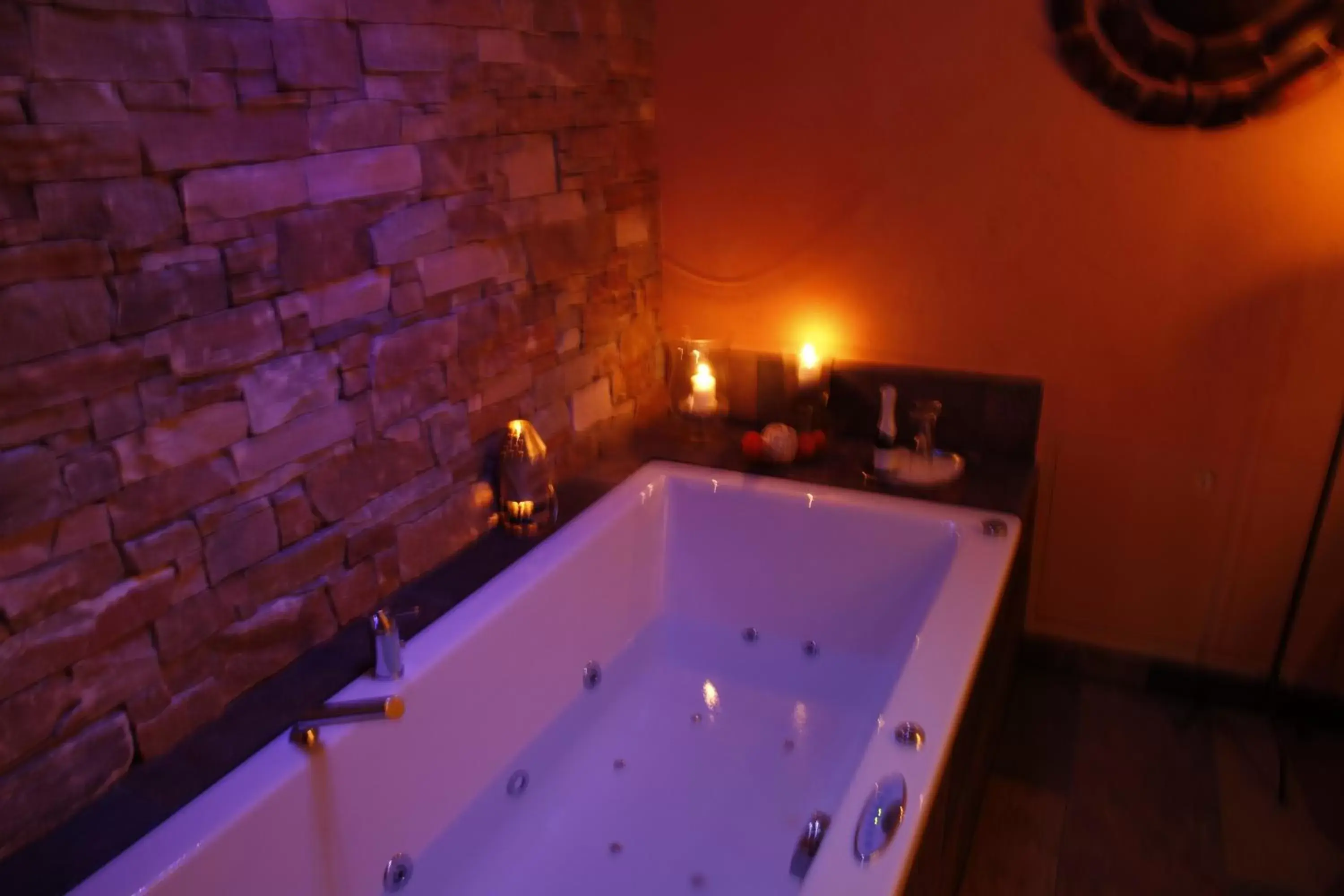 Hot Tub in Landhaus Karin