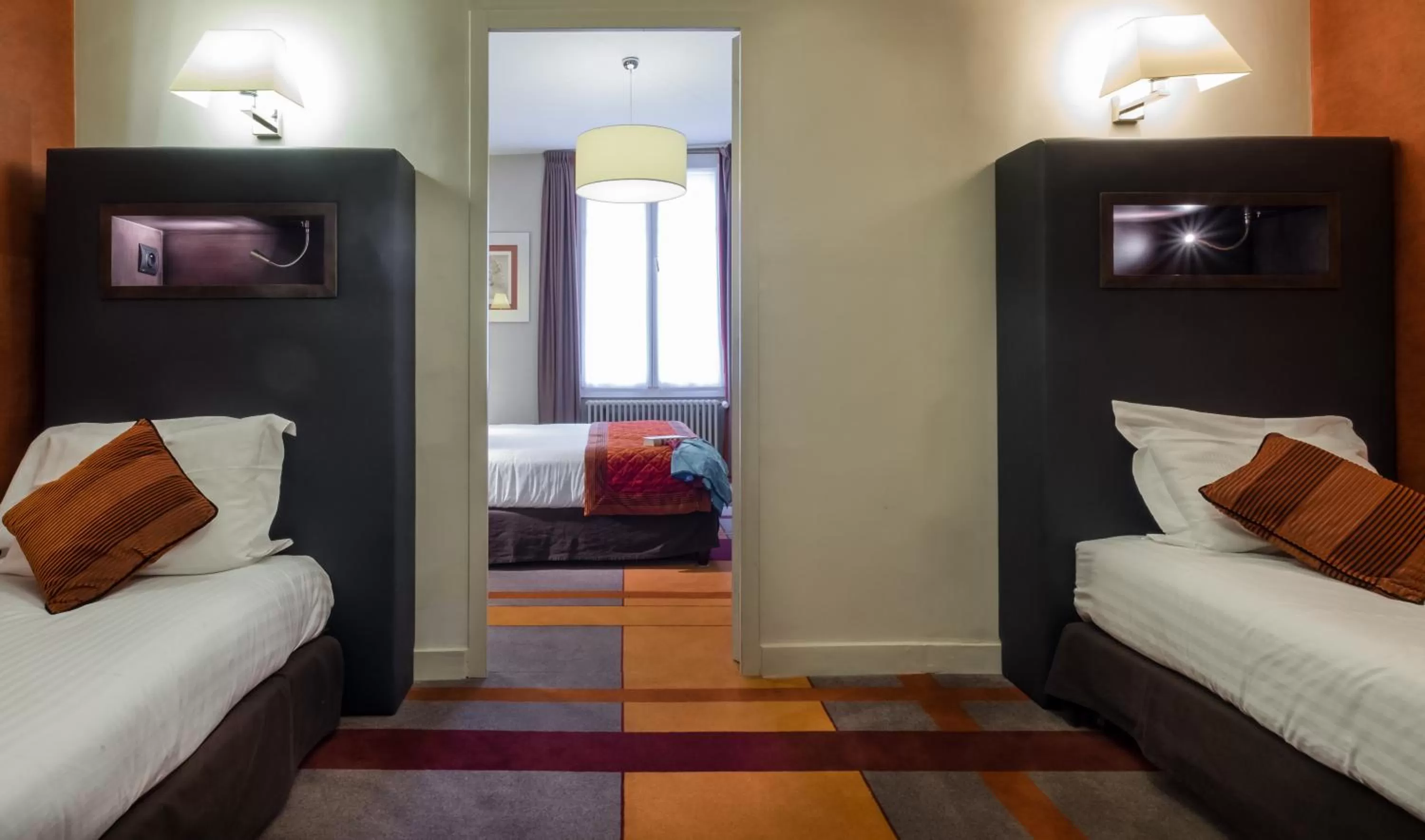 Bedroom, Bed in Hotel Bellevue