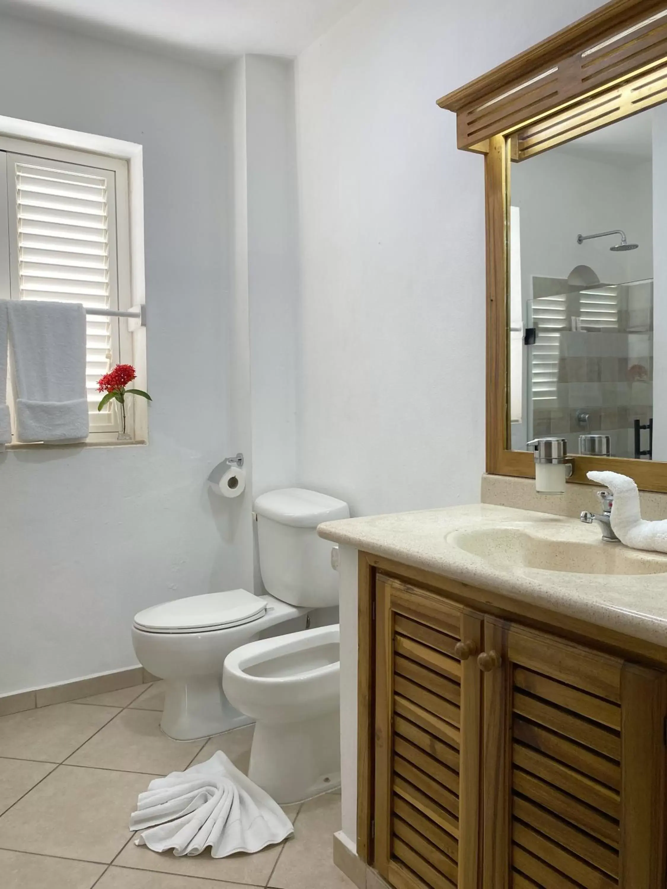 Bathroom in Albachiara Hotel - Las Terrenas