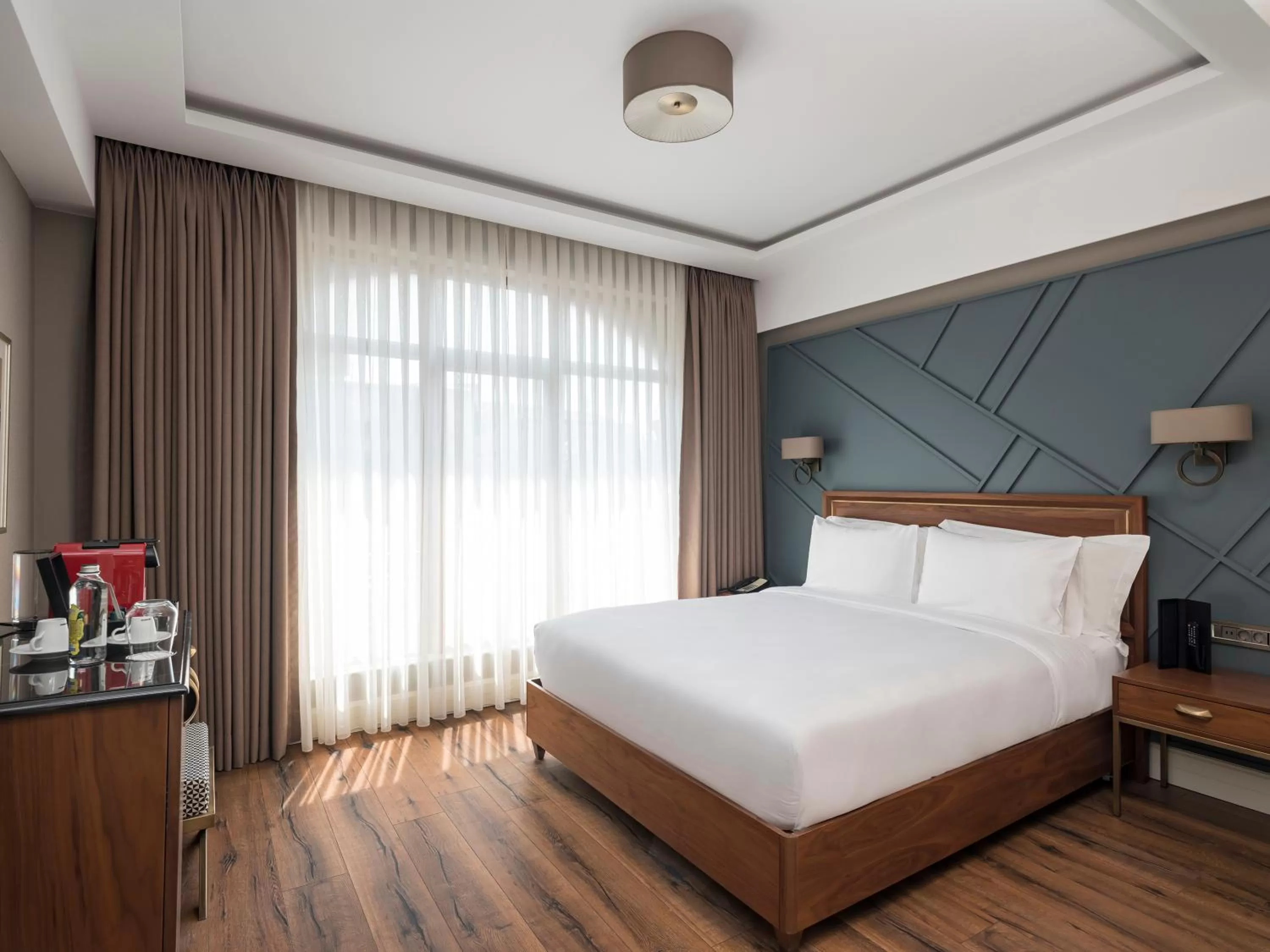 Coffee/tea facilities, Bed in Azzap Hotel Galata