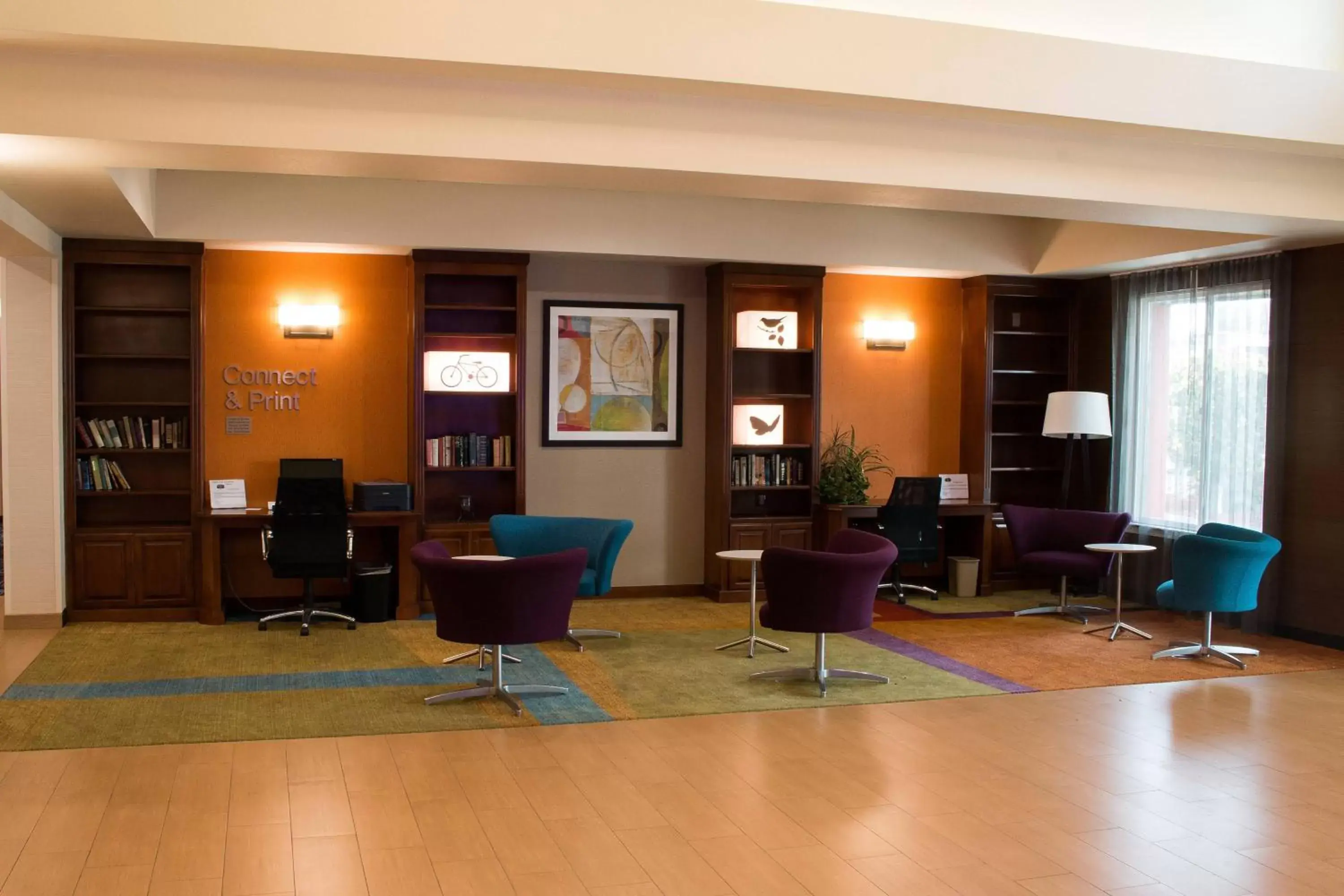 Business facilities, Lobby/Reception in Fairfield Inn & Suites Oakland Hayward