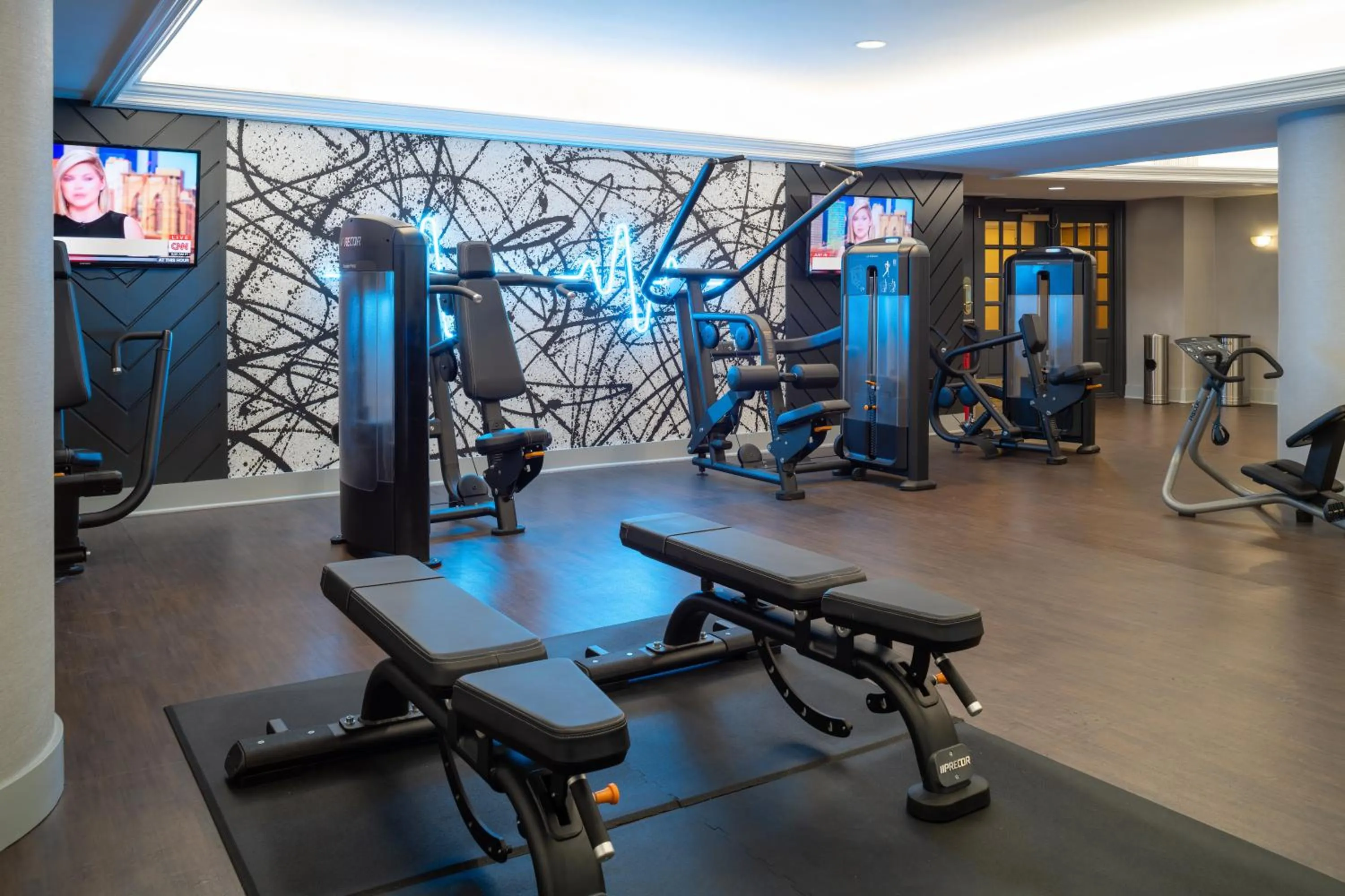 Fitness centre/facilities in The Stephen F Austin Royal Sonesta Hotel