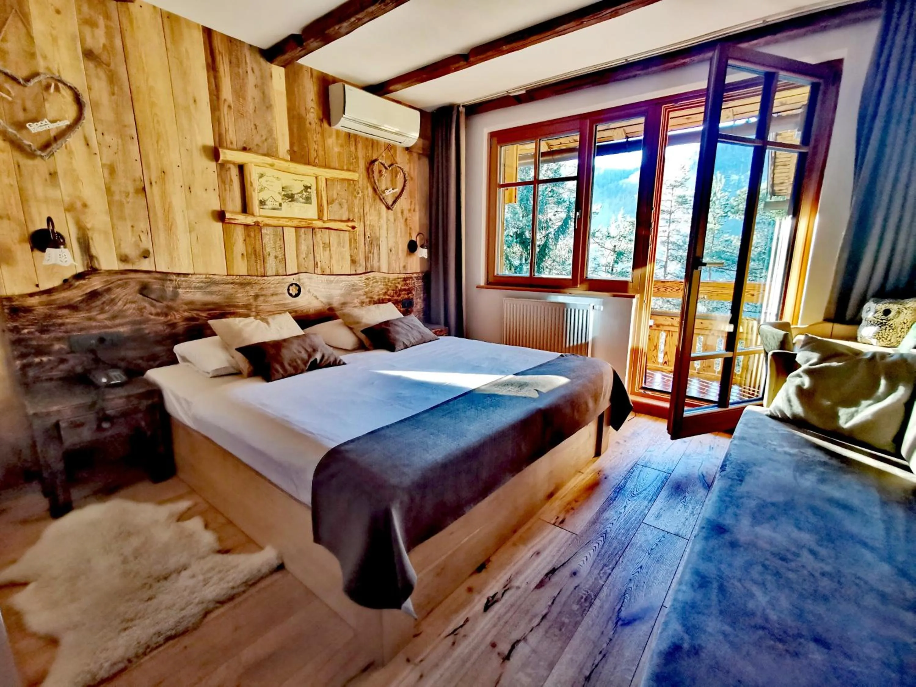 Photo of the whole room, Bed in Ribno Alpine Hotel