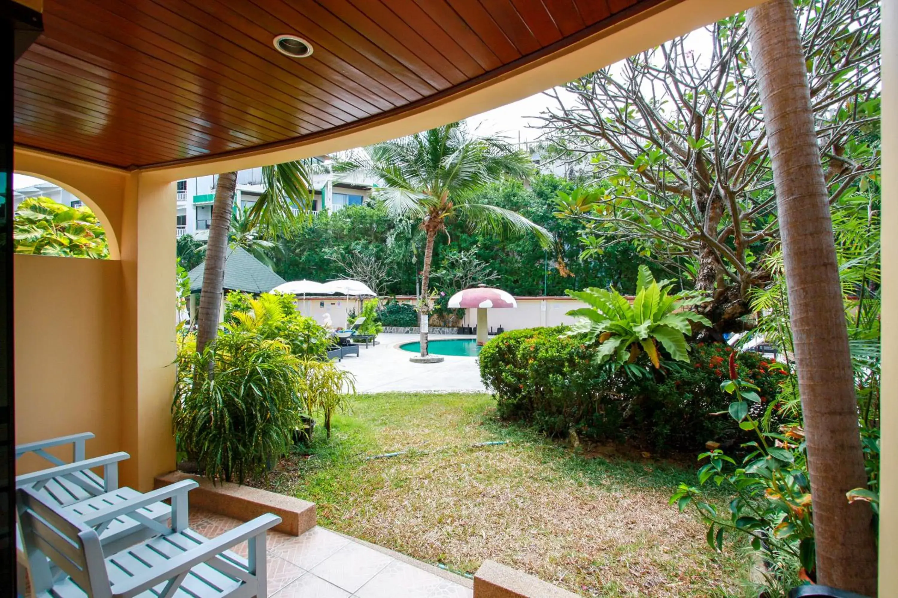 Garden view in Karon Sea Sands Resort-SHA PLUS Garden view in Karon Sea Sands Resort-SHA PLUS