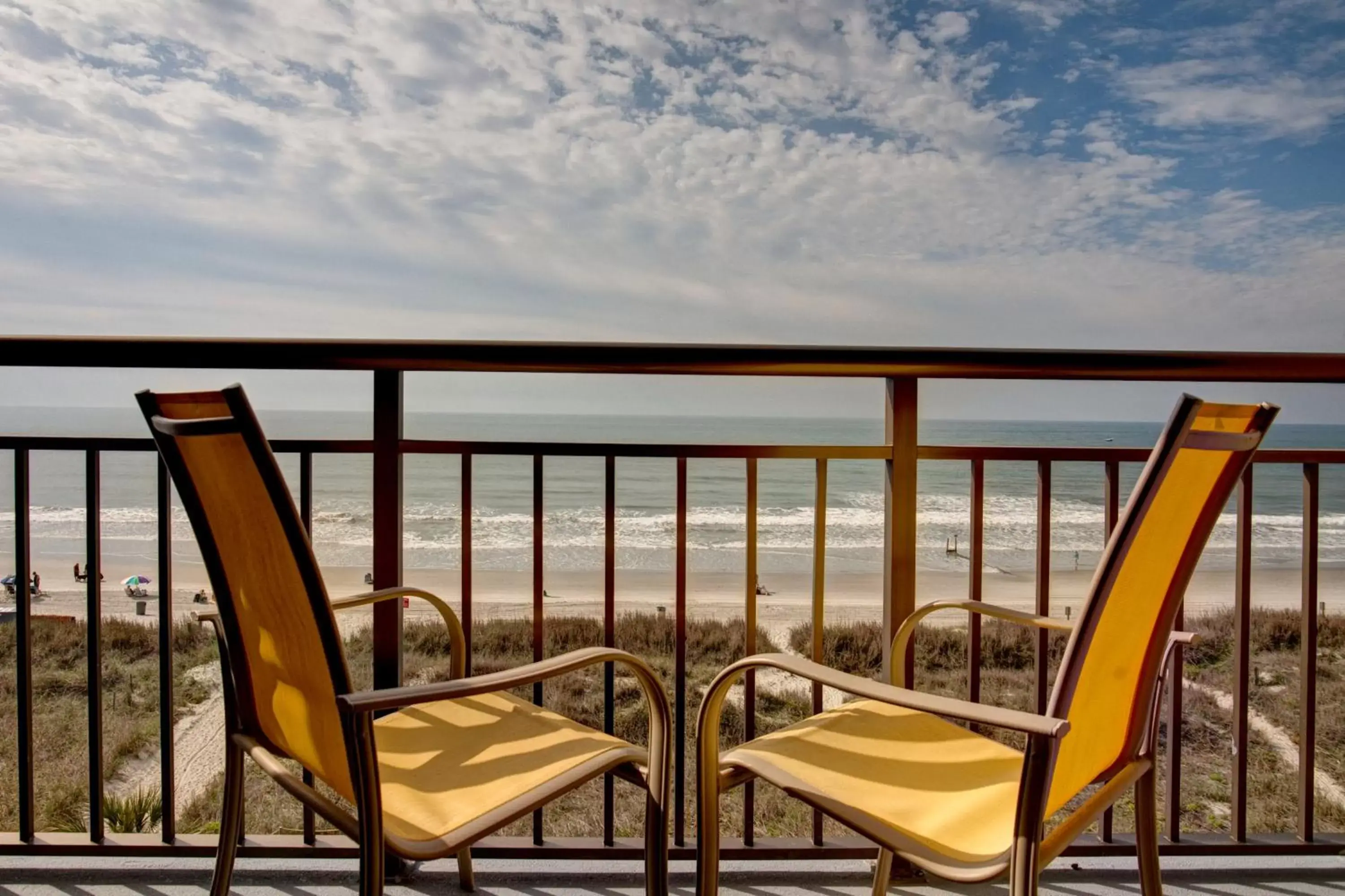 Balcony/Terrace in Best Western Ocean Sands Beach Resort
