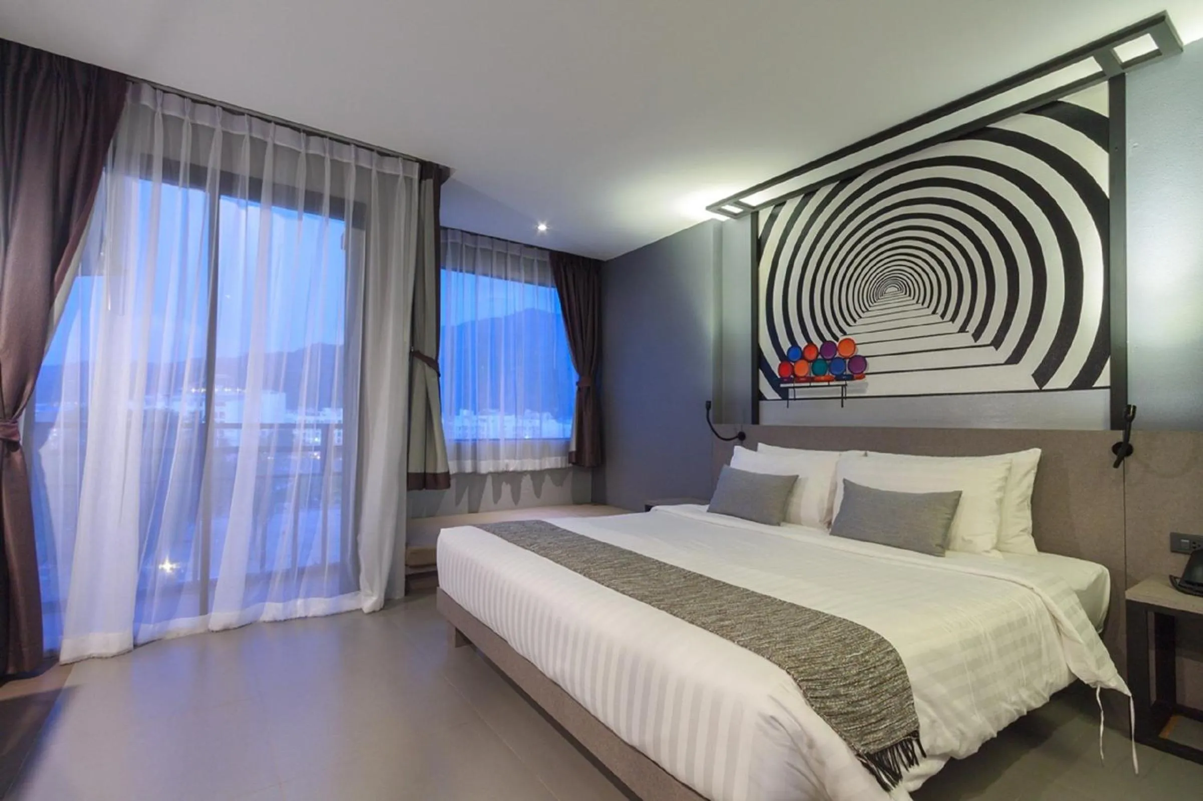 Bedroom, Bed in Mazi Design Hotel by Kalima