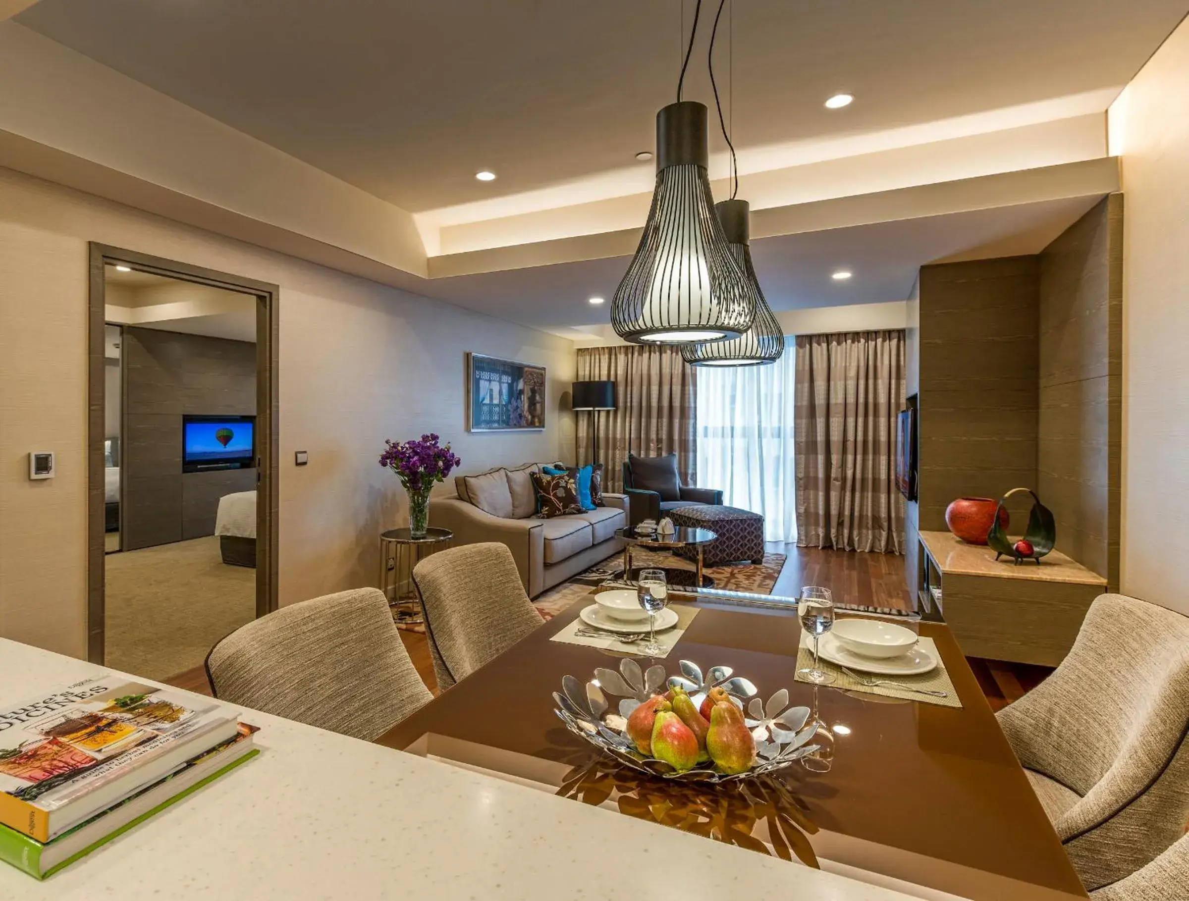 Living room in Ascott Sentral Kuala Lumpur