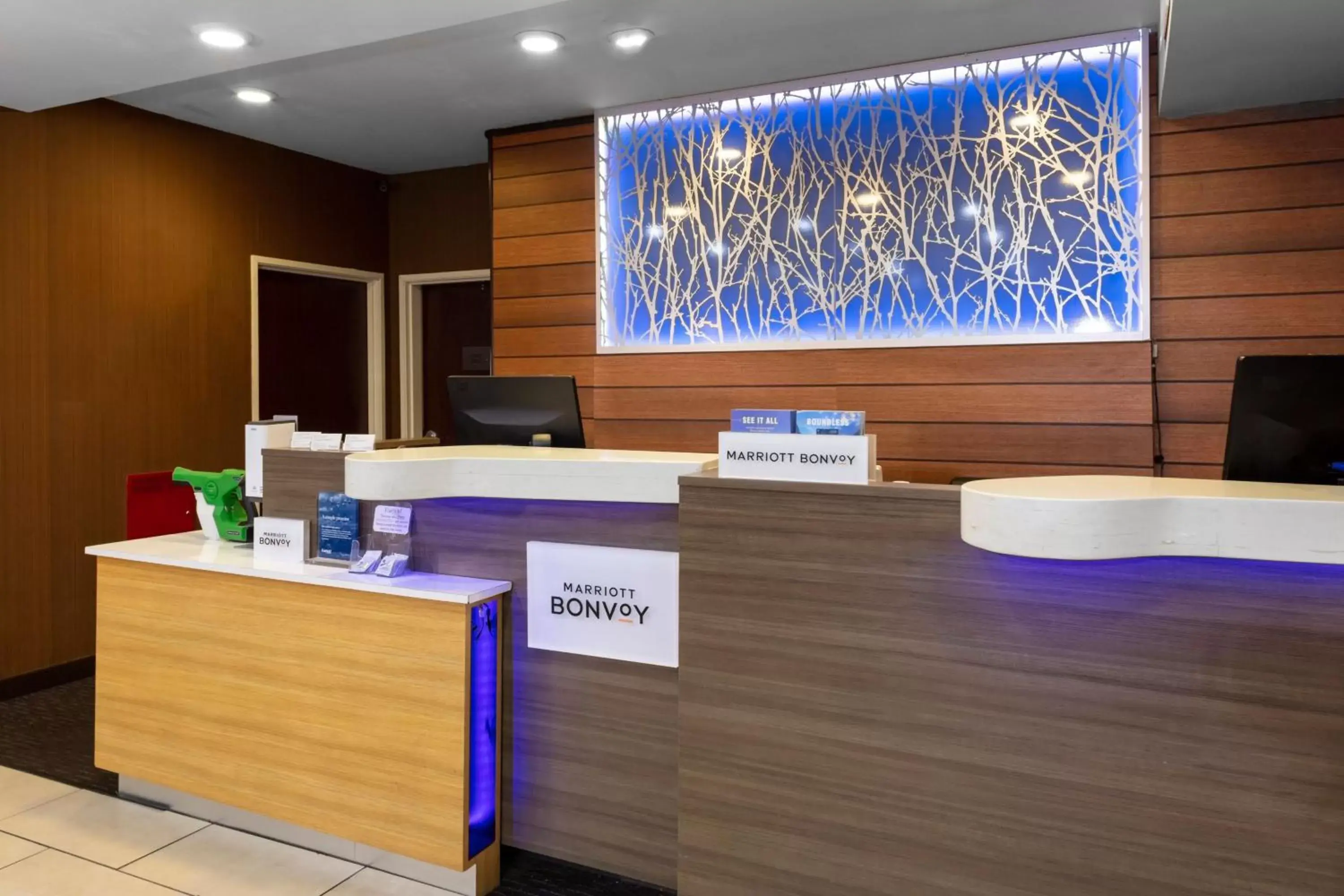 Lobby or reception, TV/Entertainment Center in Fairfield Inn Tallahassee North/I-10