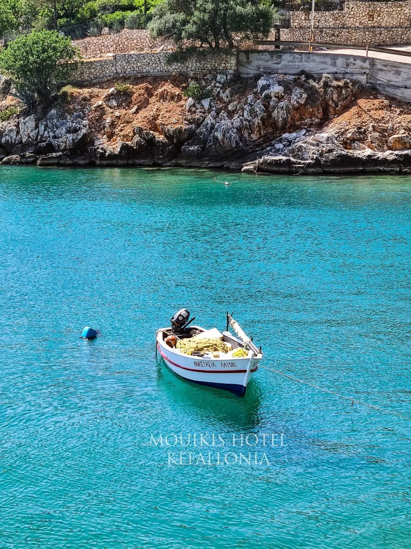 Beach in Mouikis Hotel Kefalonia