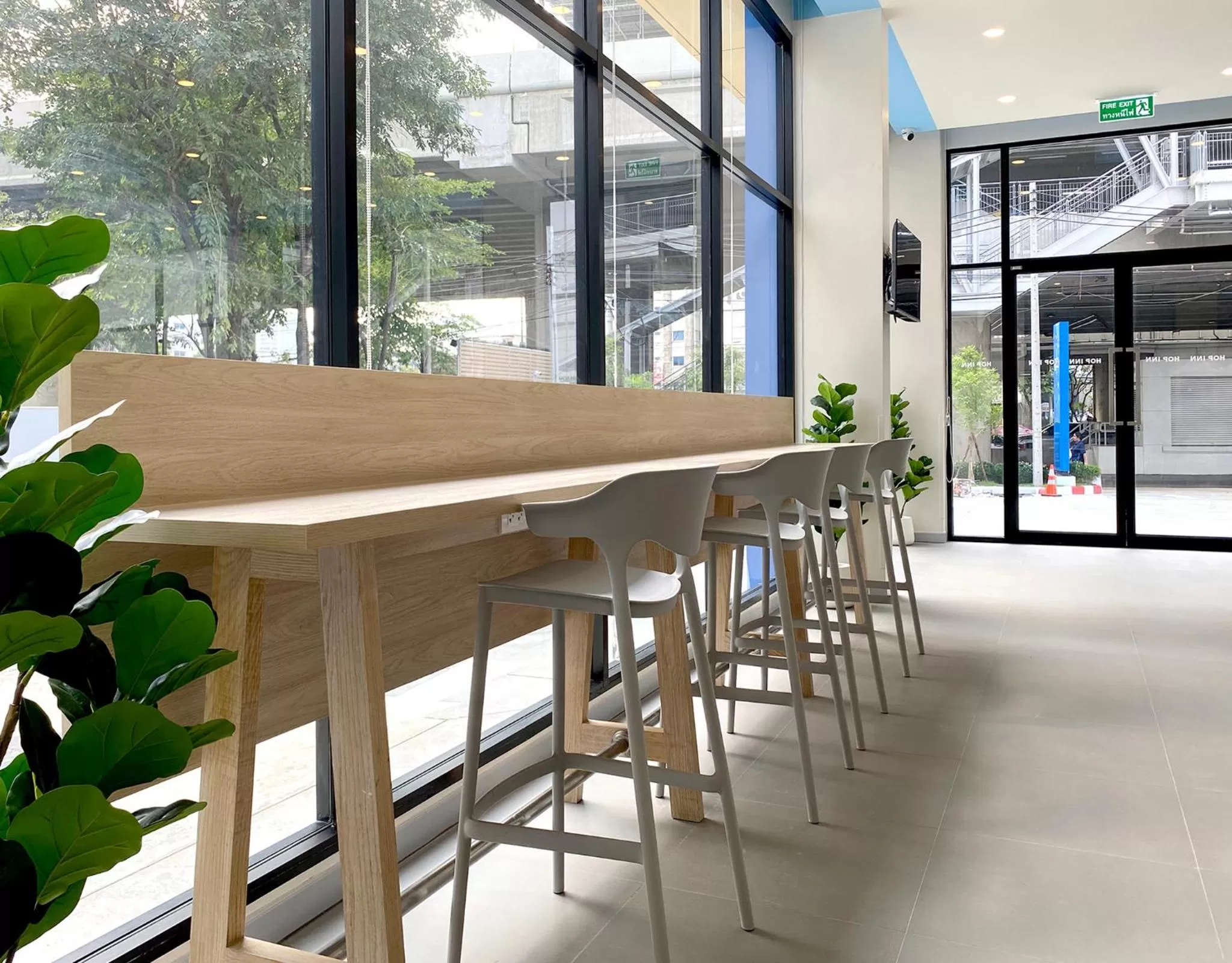 Lobby or reception in HOP INN Bangkok Krung Thonburi Station