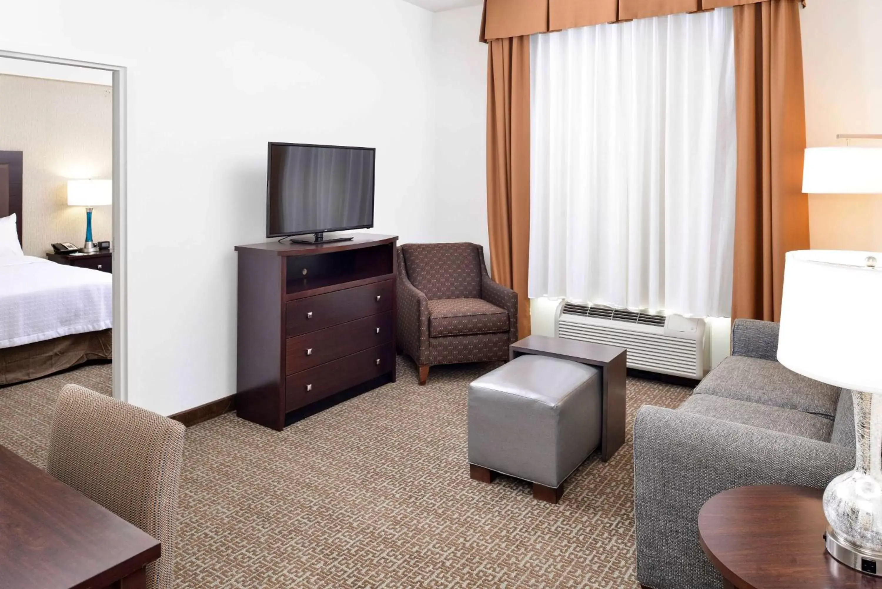 Living room, Seating Area in Homewood Suites by Hilton Columbia/Laurel