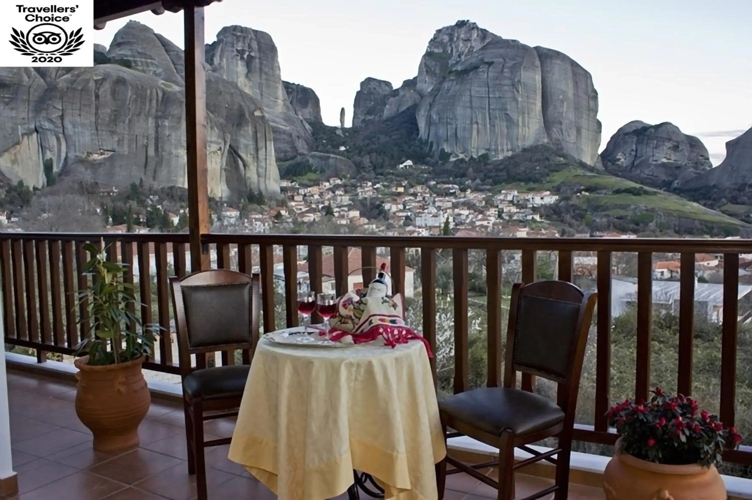 Landmark view in Hotel Doupiani House