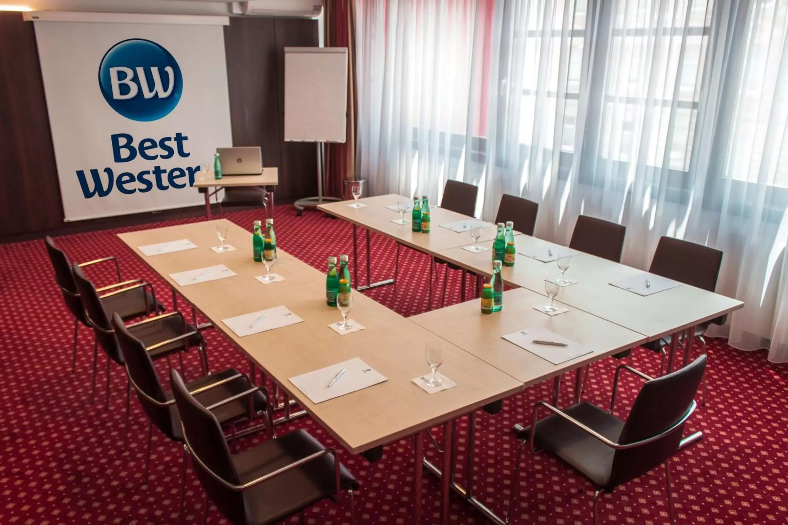 On site in Best Western Plaza Hotel Wels