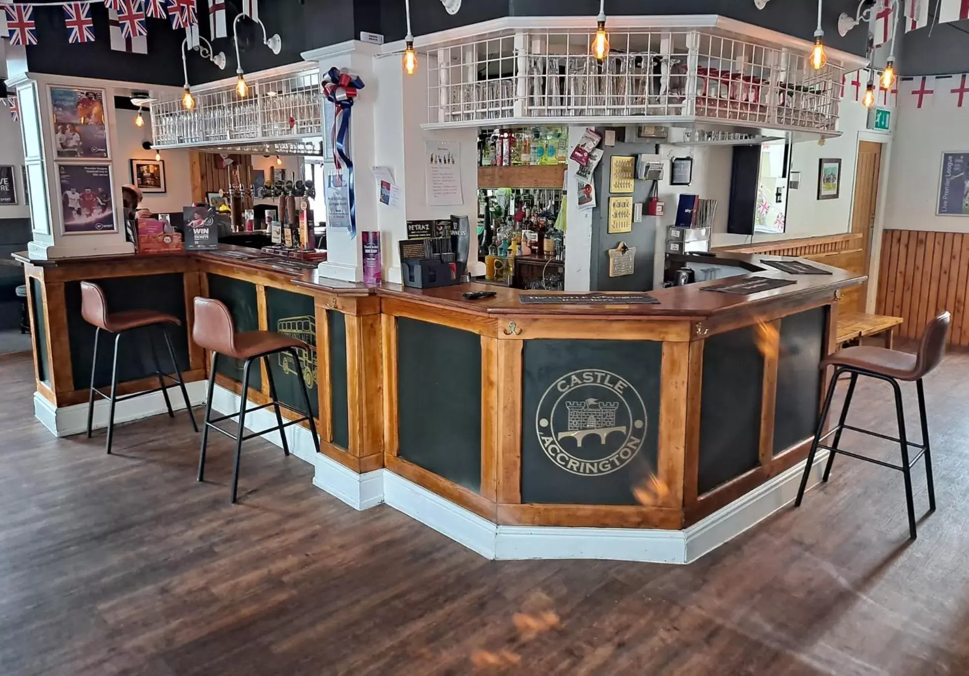 Lounge or bar, Lounge/Bar in OYO Castle Hotel, Accrington