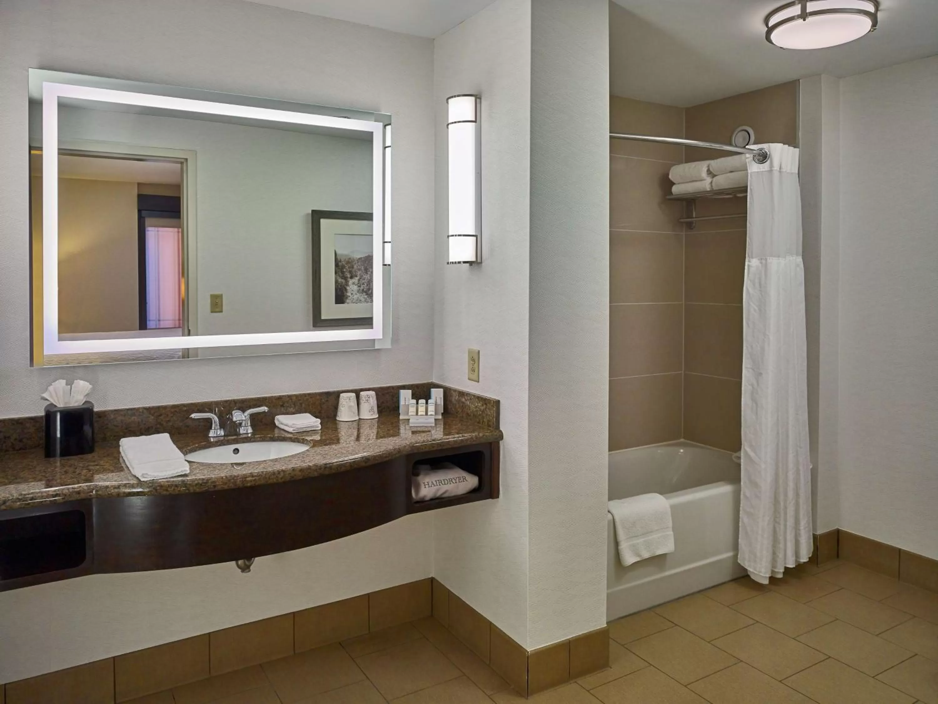 Bathroom in Hilton Garden Inn Gatlinburg