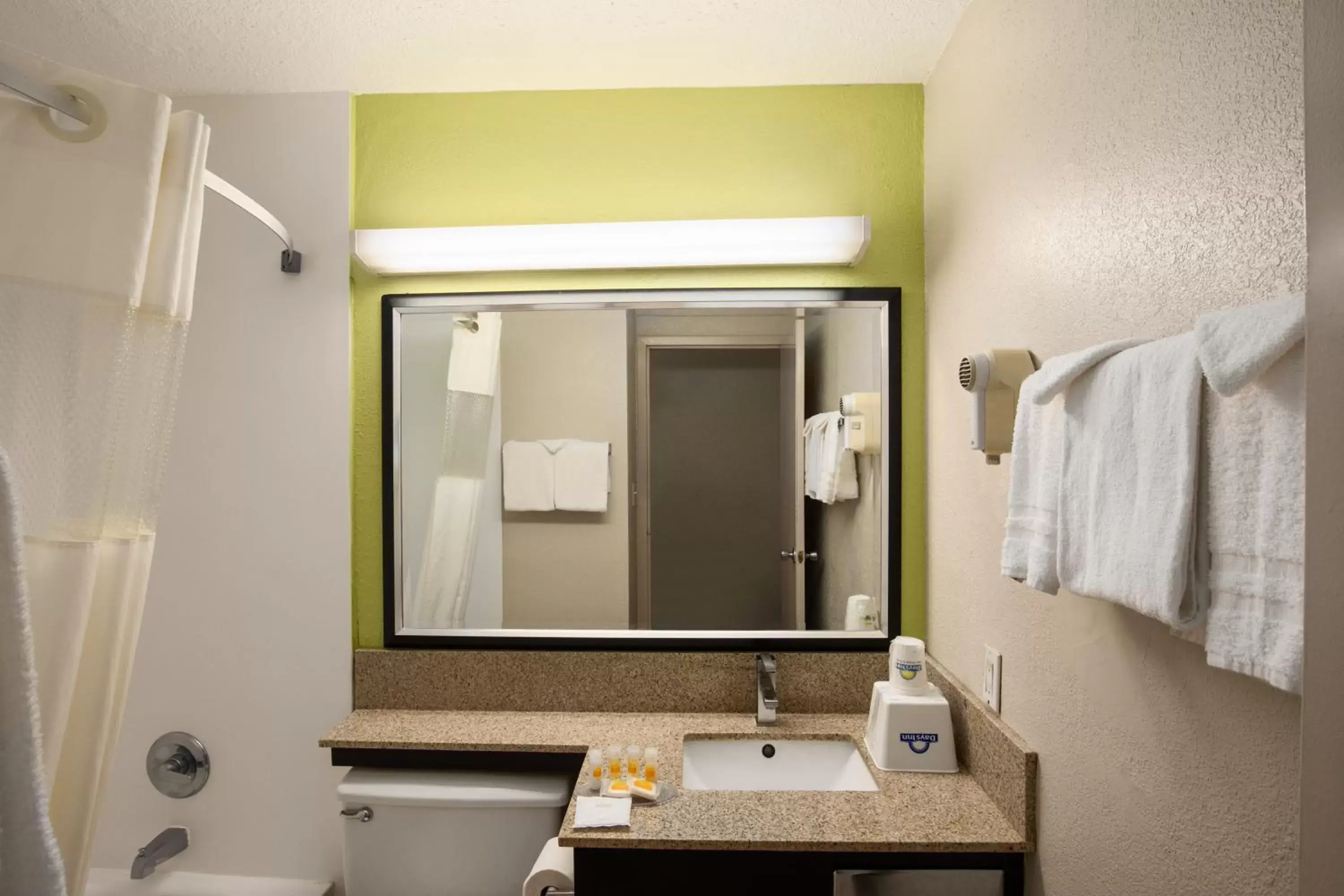 Bathroom in Days Inn by Wyndham Rome Downtown