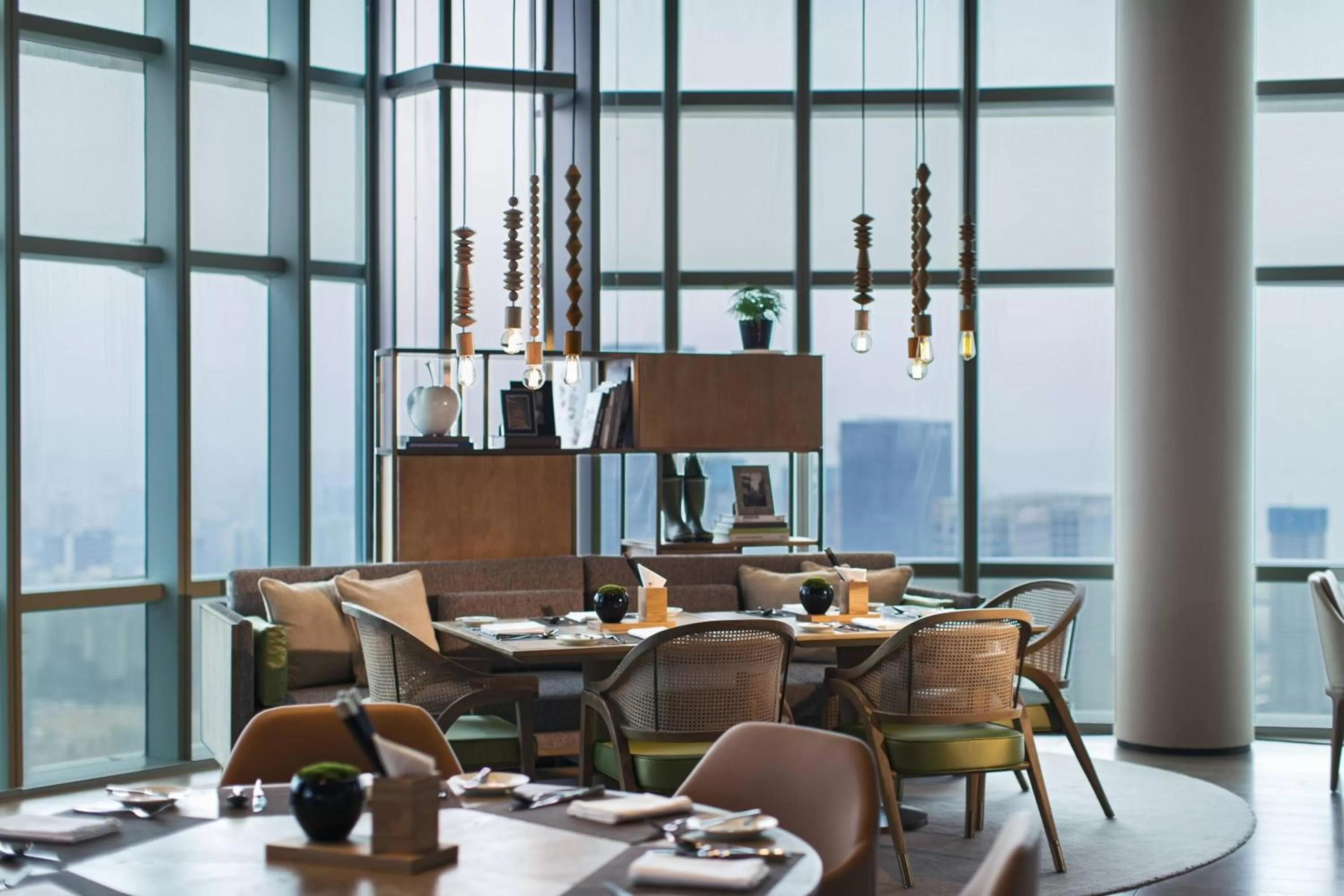 Kitchen or kitchenette in Shenzhen Marriott Hotel Nanshan