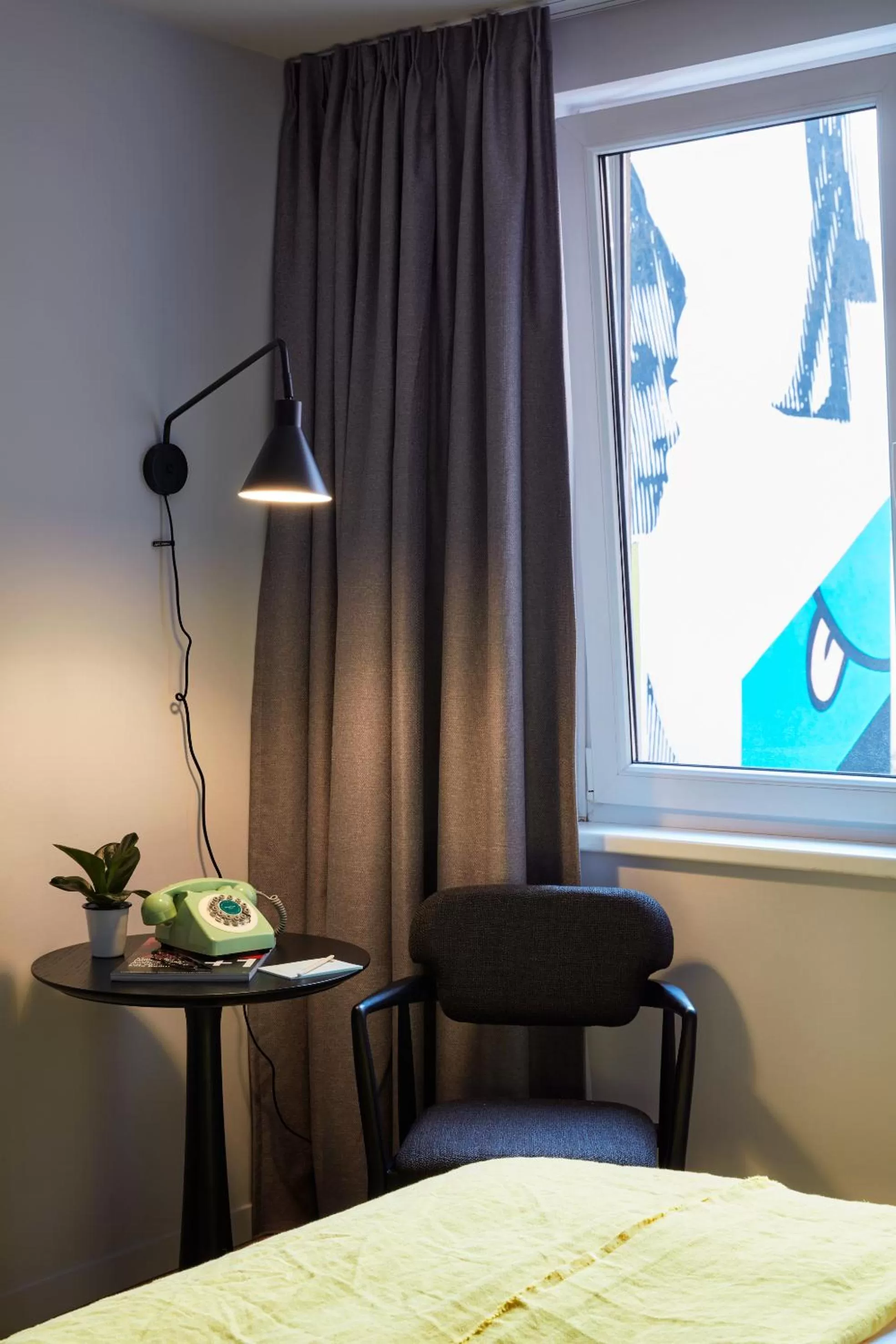Seating area, Bed in Max Brown Hotel 7th District, part of Sircle Collection