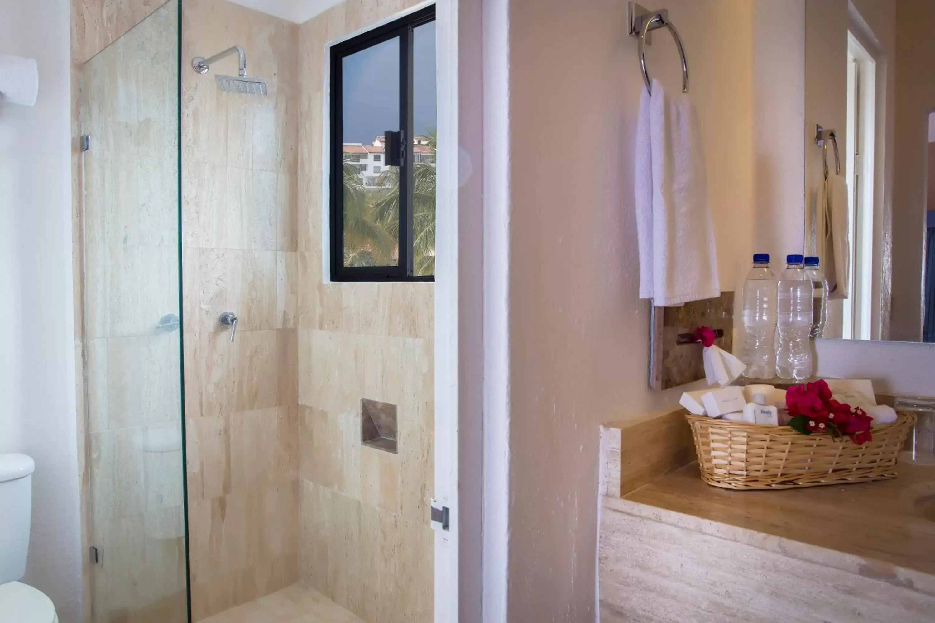 Shower, Bathroom in Flamingo Vallarta Hotel & Marina