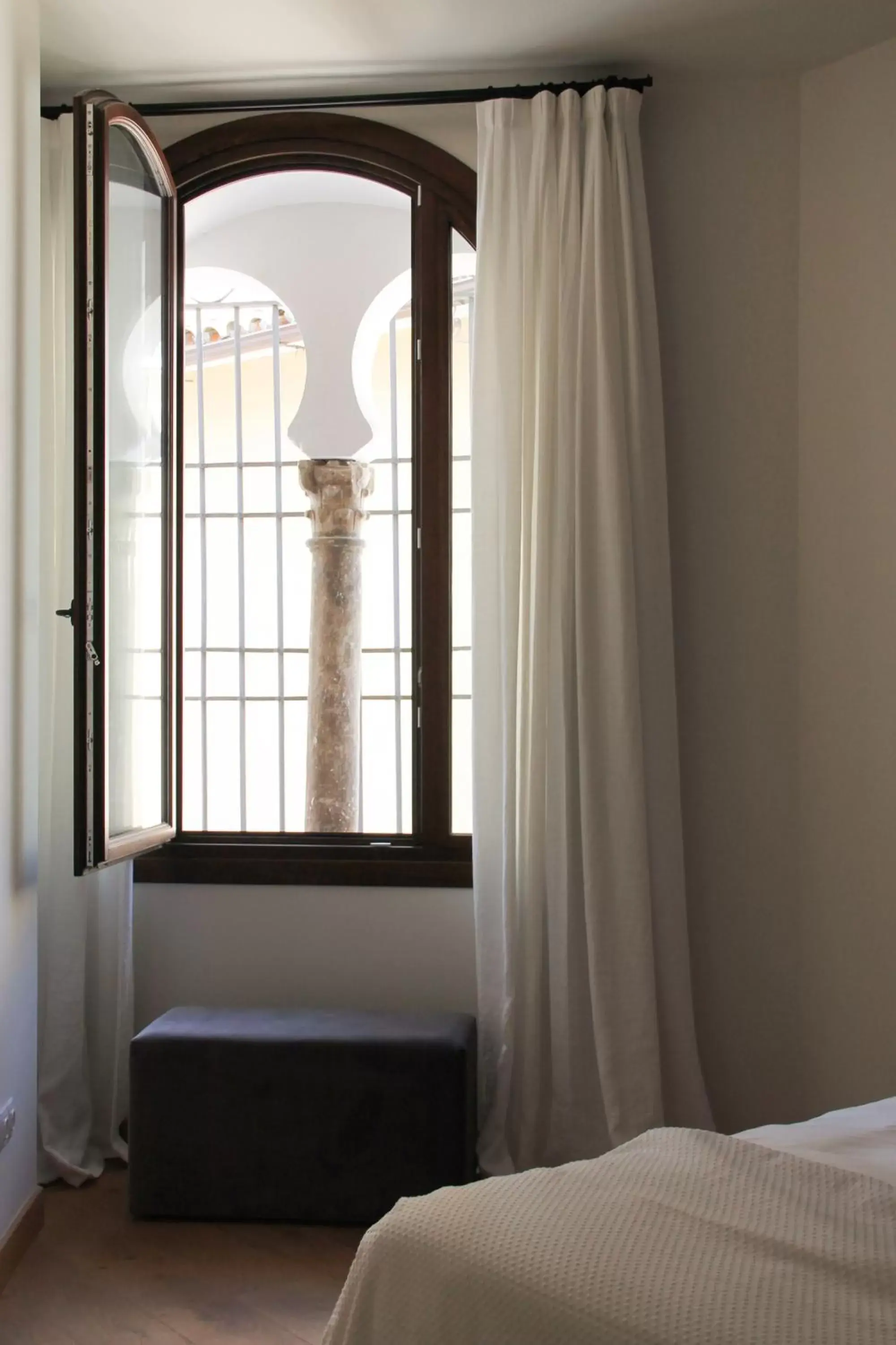 View (from property/room), Bed in La Ermita Suites - Único Hotel Monumento de Córdoba View (from property/room), Bed in La Ermita Suites - Único Hotel Monumento de Córdoba