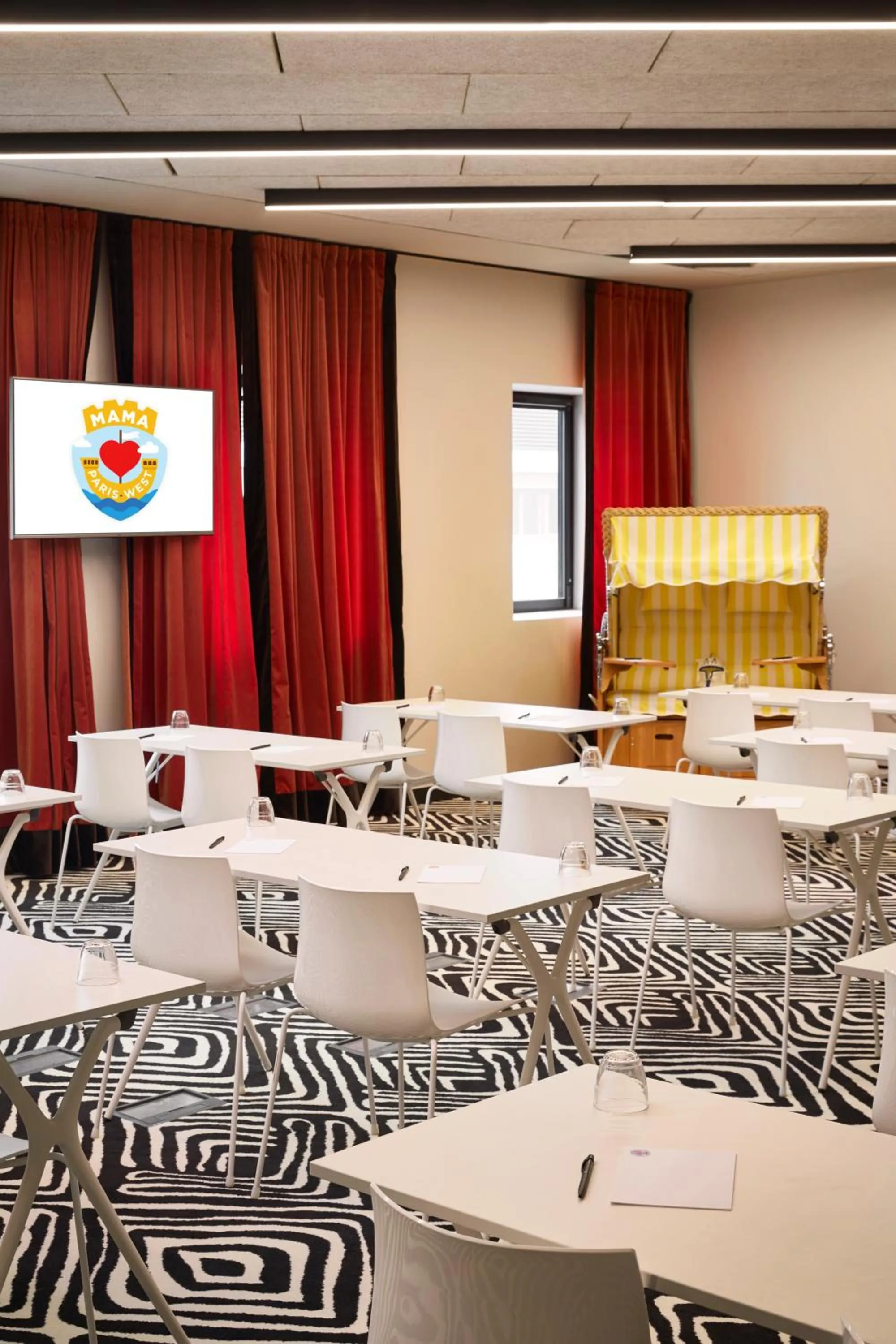 Decorative detail in Mama Shelter Paris West