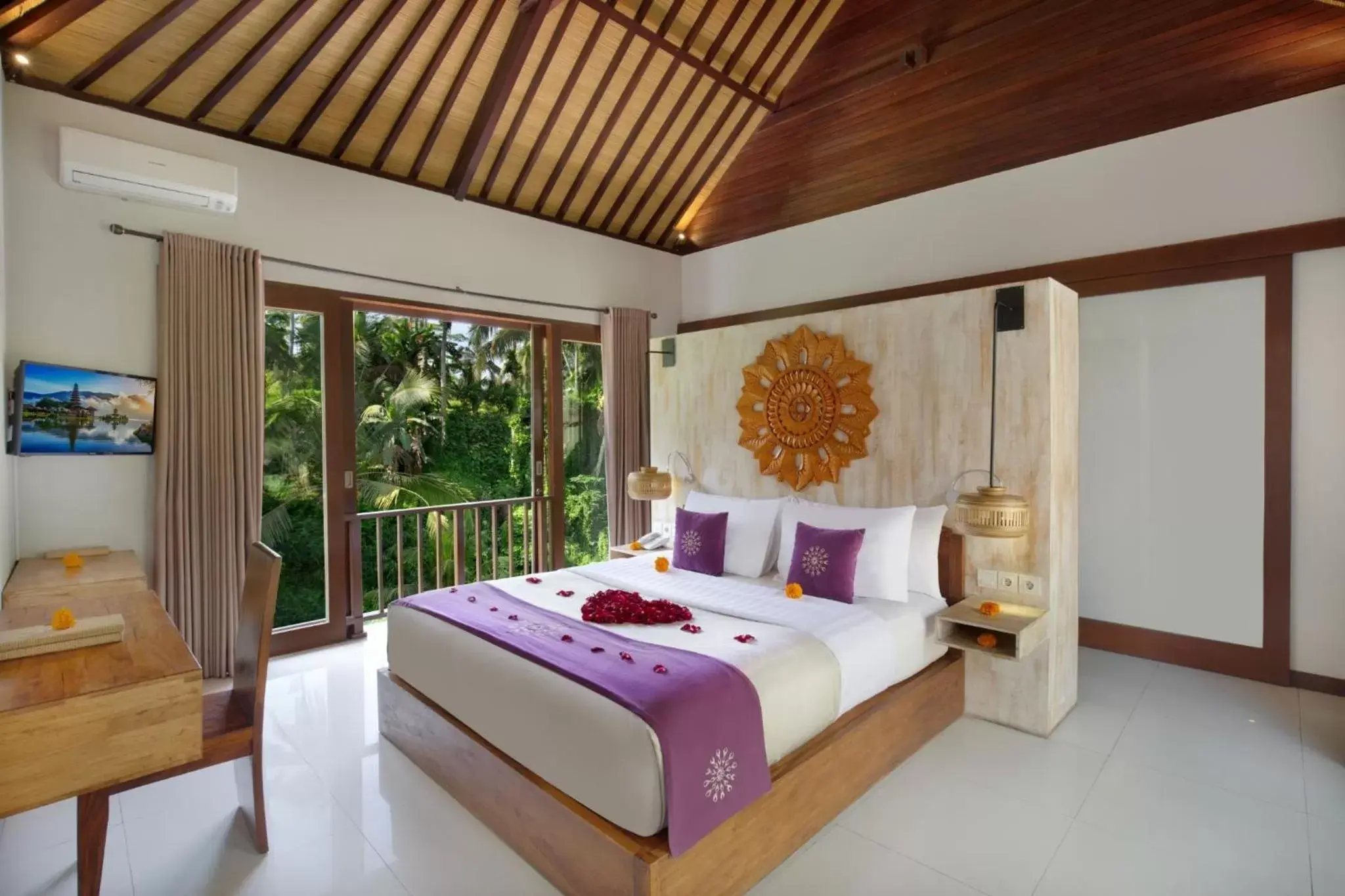 Bedroom in Dedary Resort Ubud by Ini Vie Hospitality