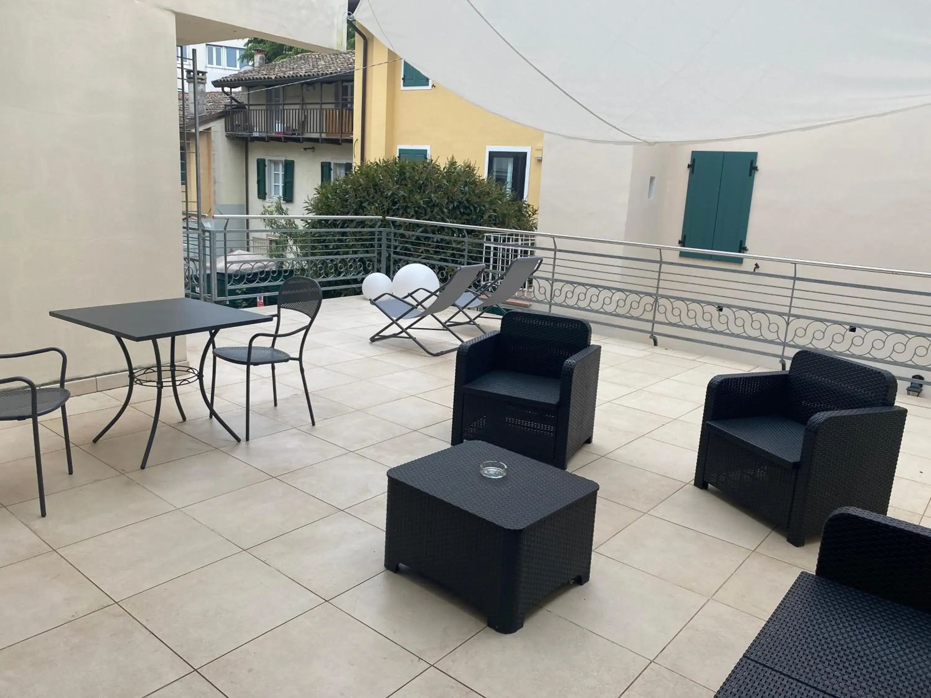 Balcony/Terrace in Hotel Ristorante Ramandolo