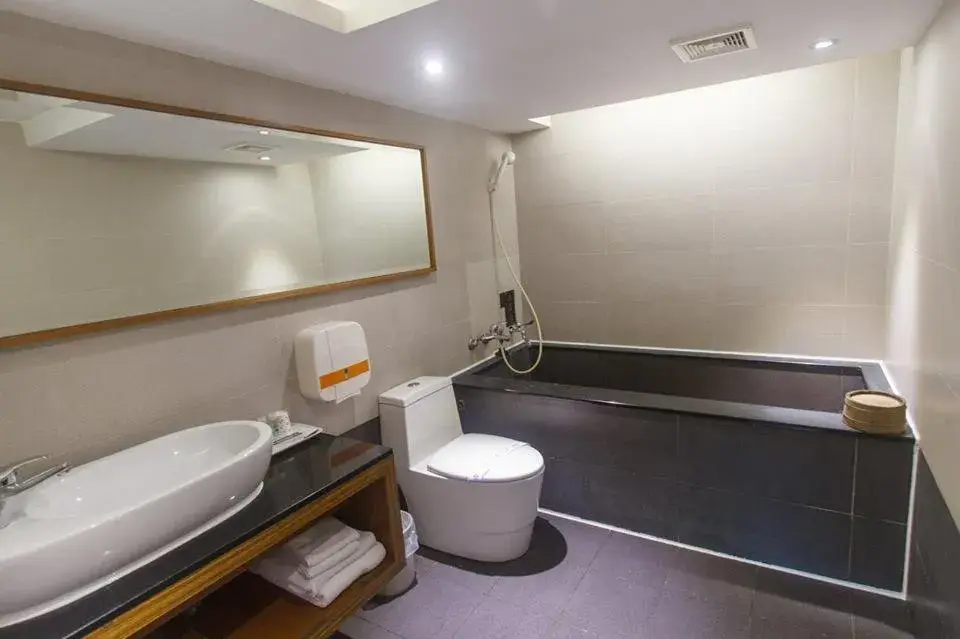 Bathroom in JBG Hot Spring Resort Hotel