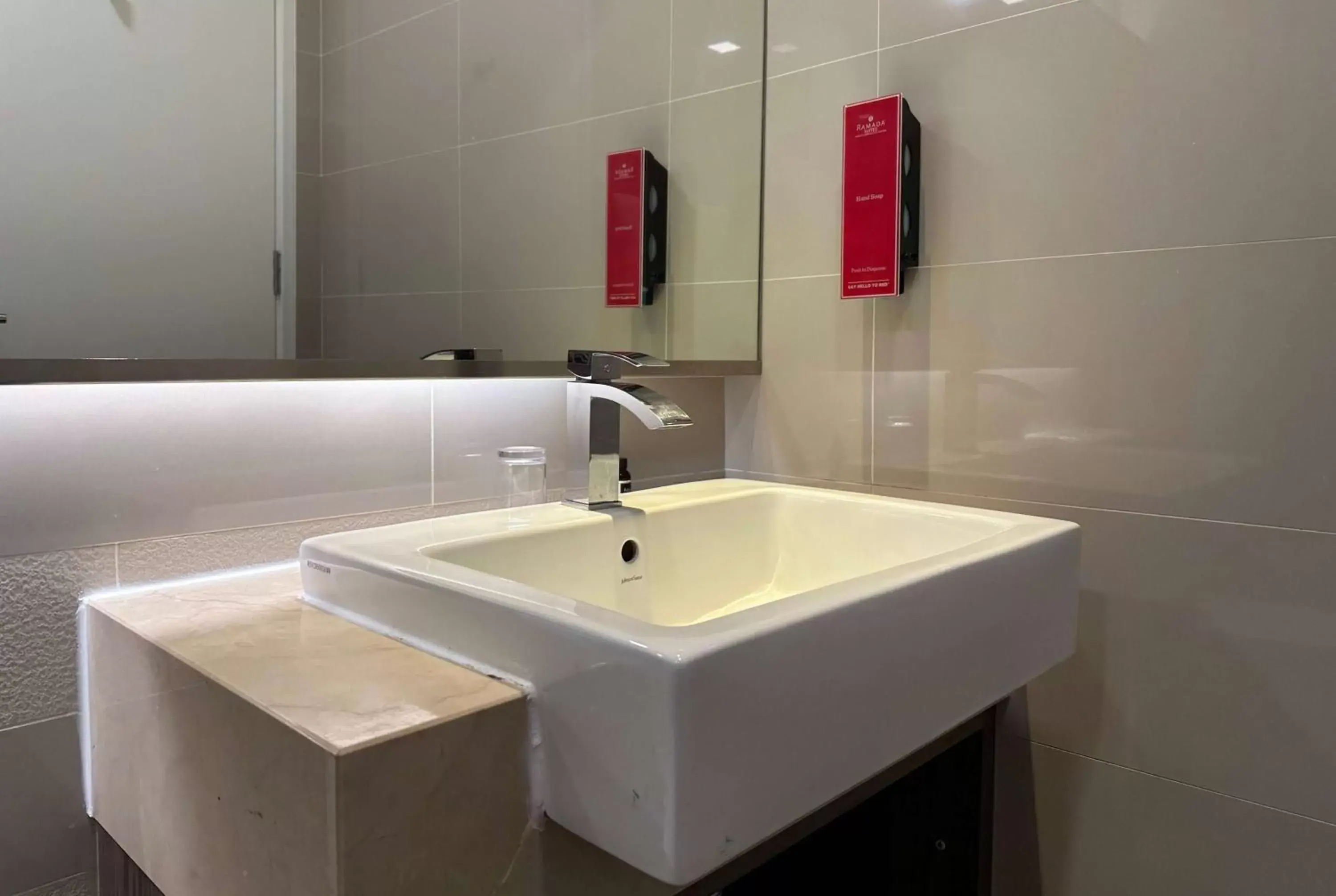 TV and multimedia, Bathroom in Ramada Suites by Wyndham Kuala Lumpur City Centre