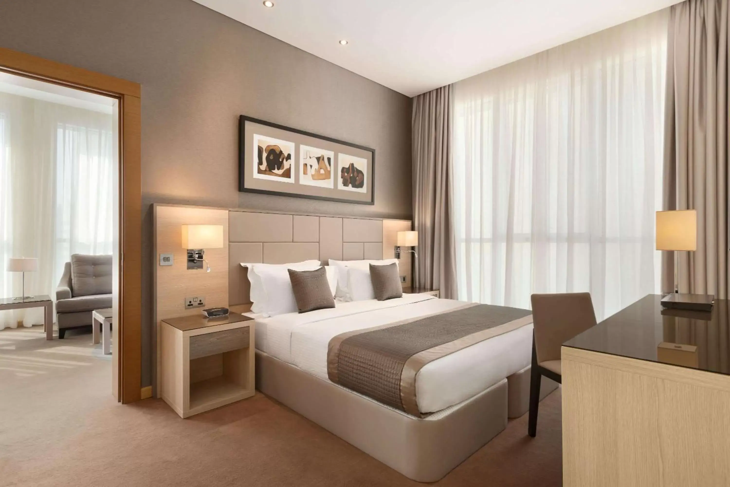 Photo of the whole room, Bed in TRYP by Wyndham Abu Dhabi City Center