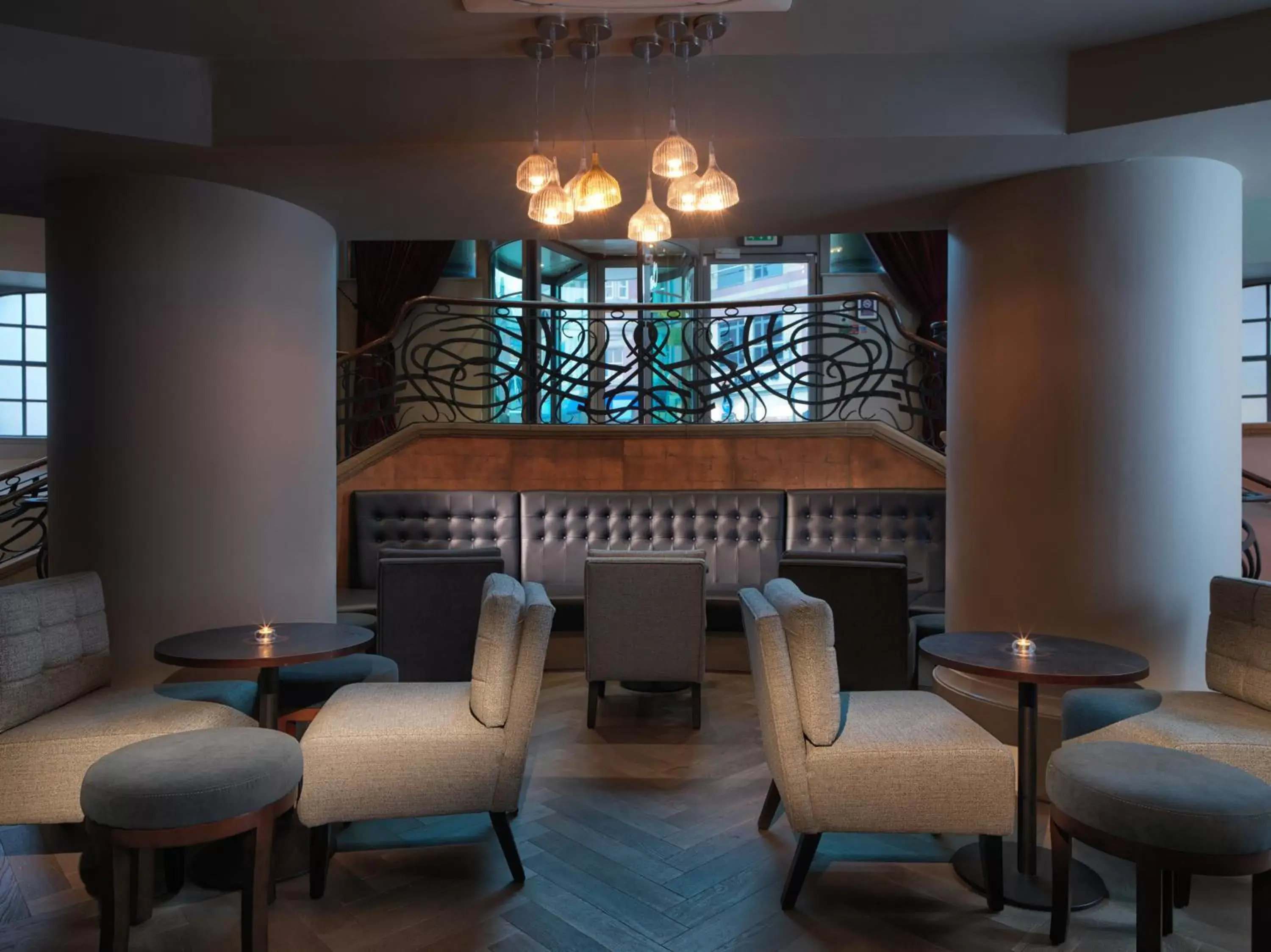 Lobby or reception, Lounge/Bar in Malmaison Hotel Leeds
