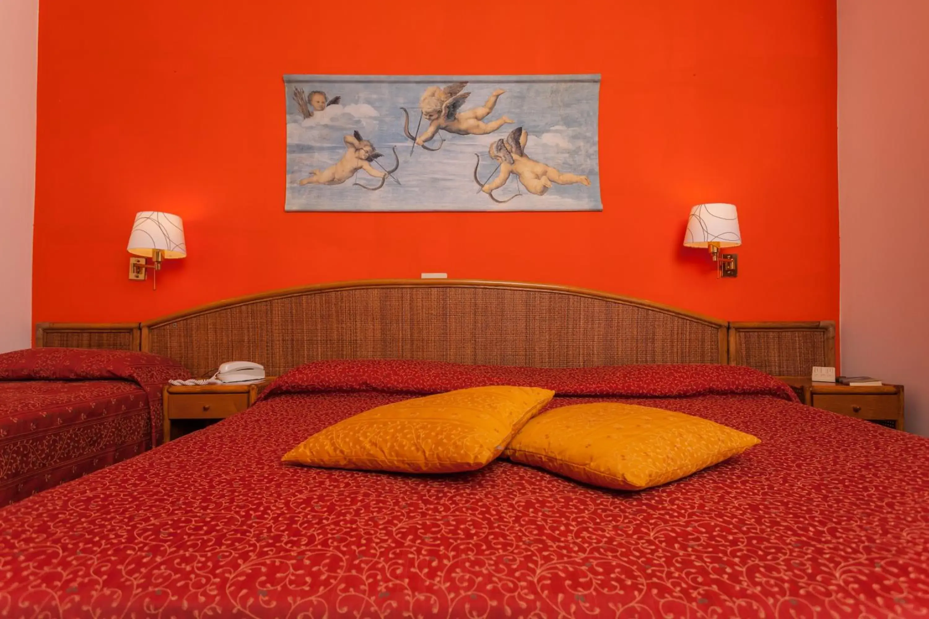 Bed in Hotel Resort Marinella