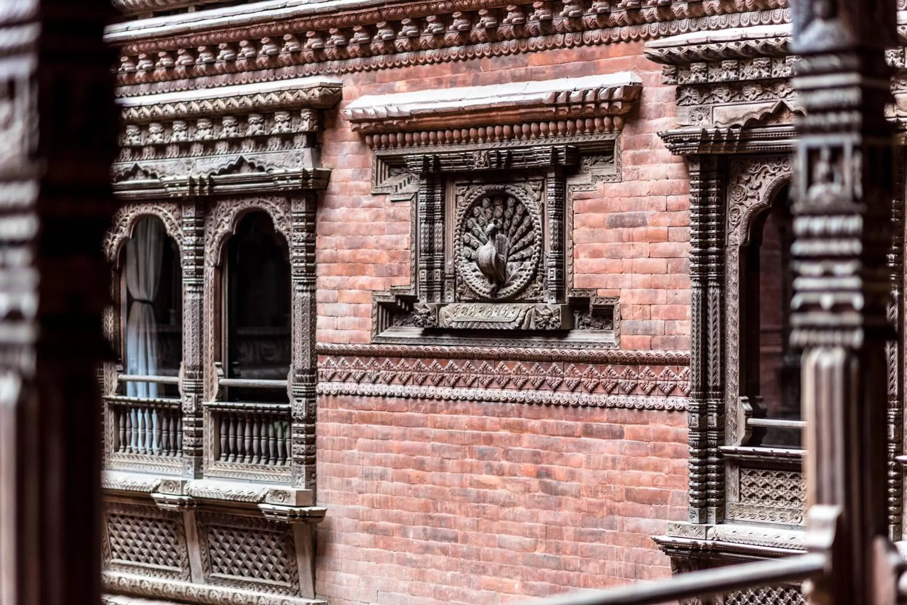 Decorative detail in Kantipur Temple House