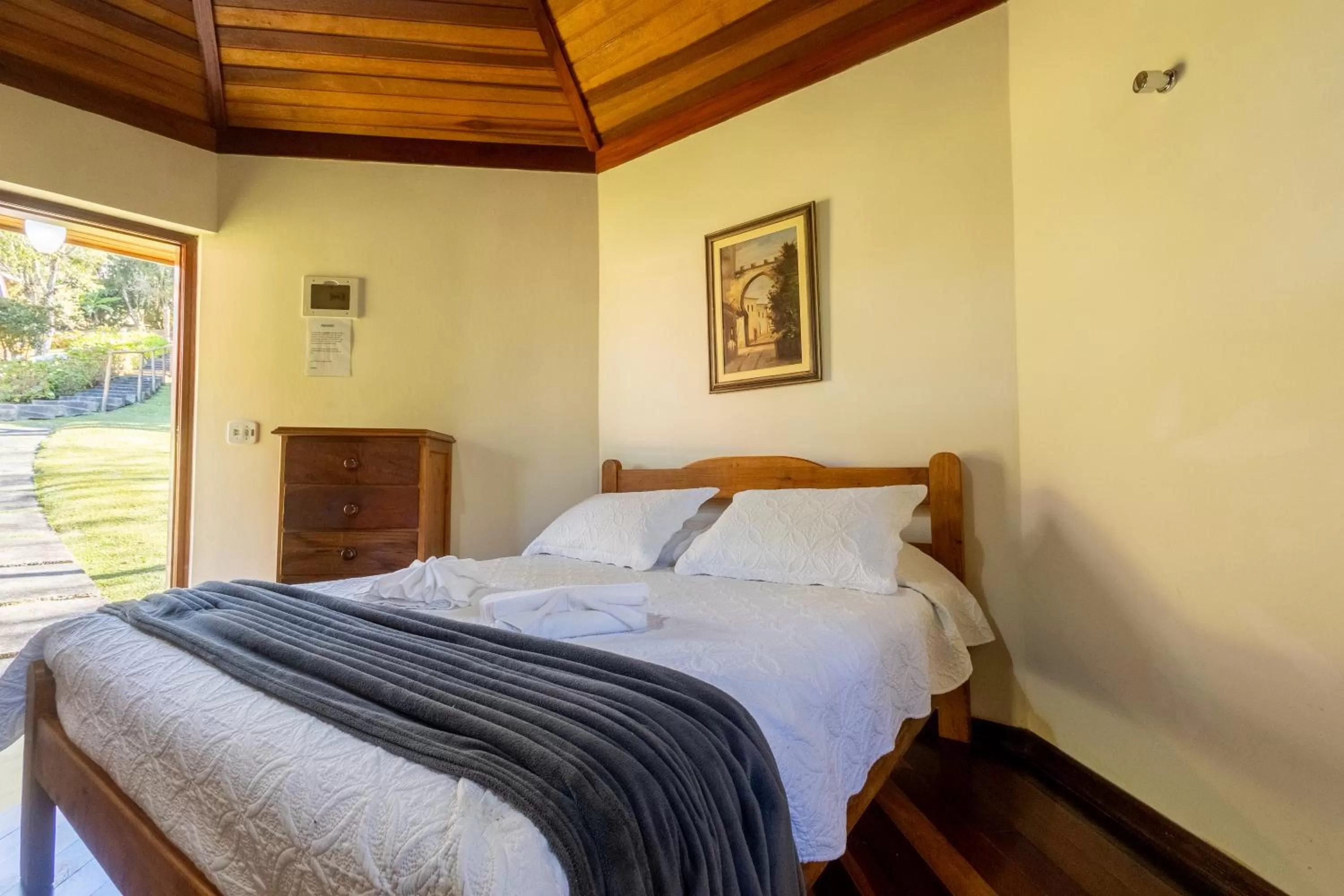 Bed in Pousada 3 Pinheiros