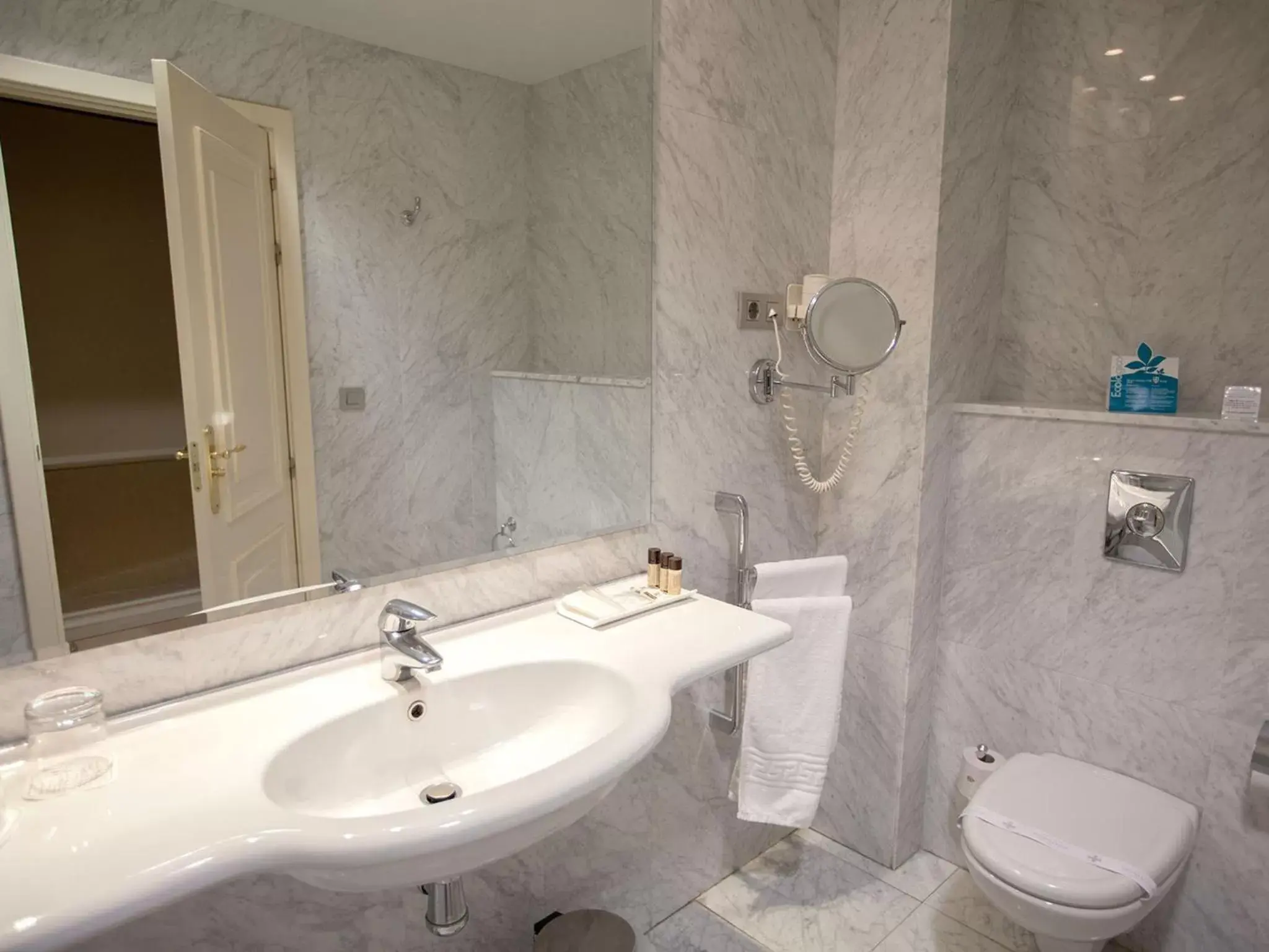 Decorative detail, Bathroom in Hotel Alfonso VIII