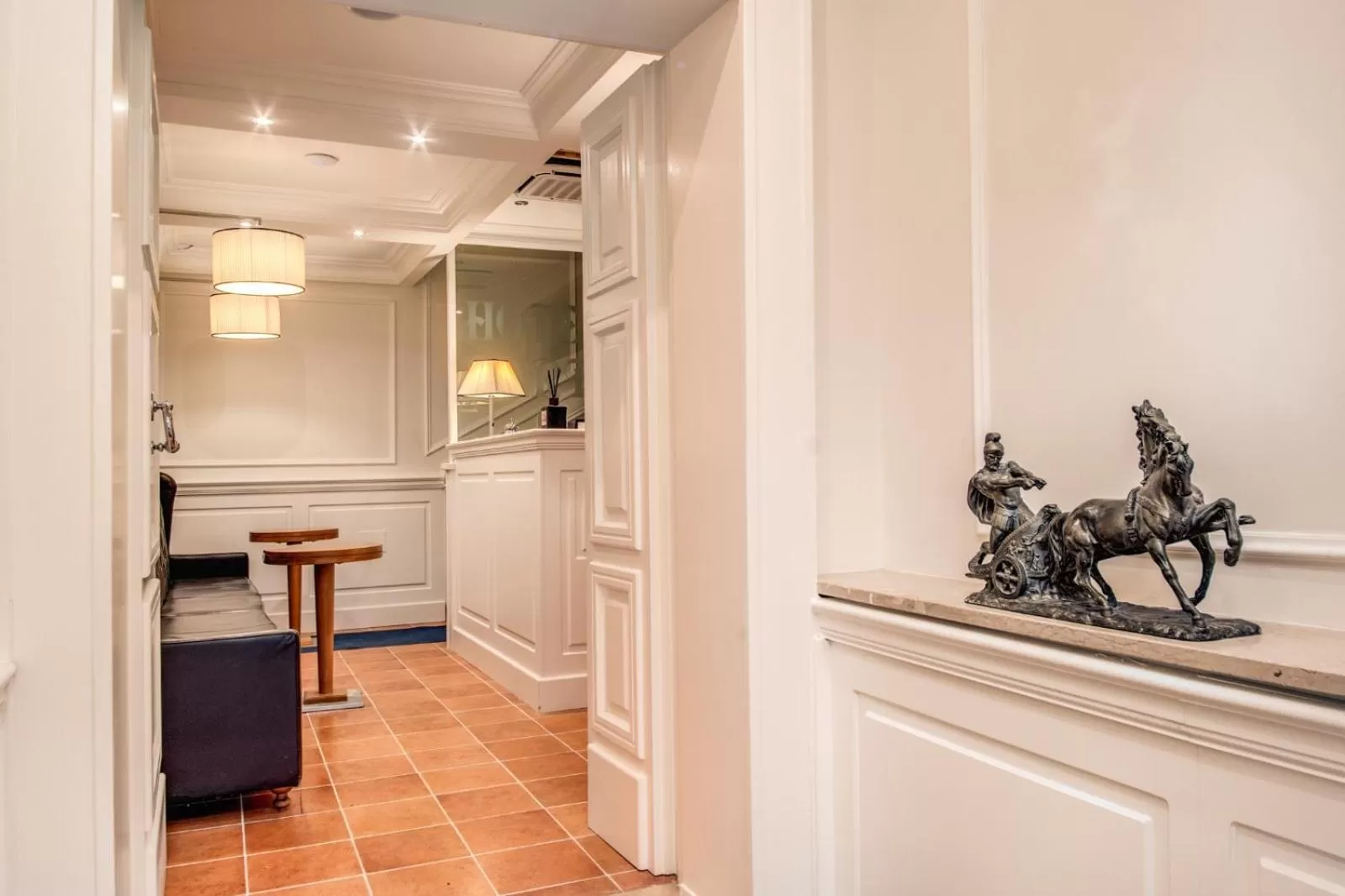 Lobby or reception in Hotel Mirti