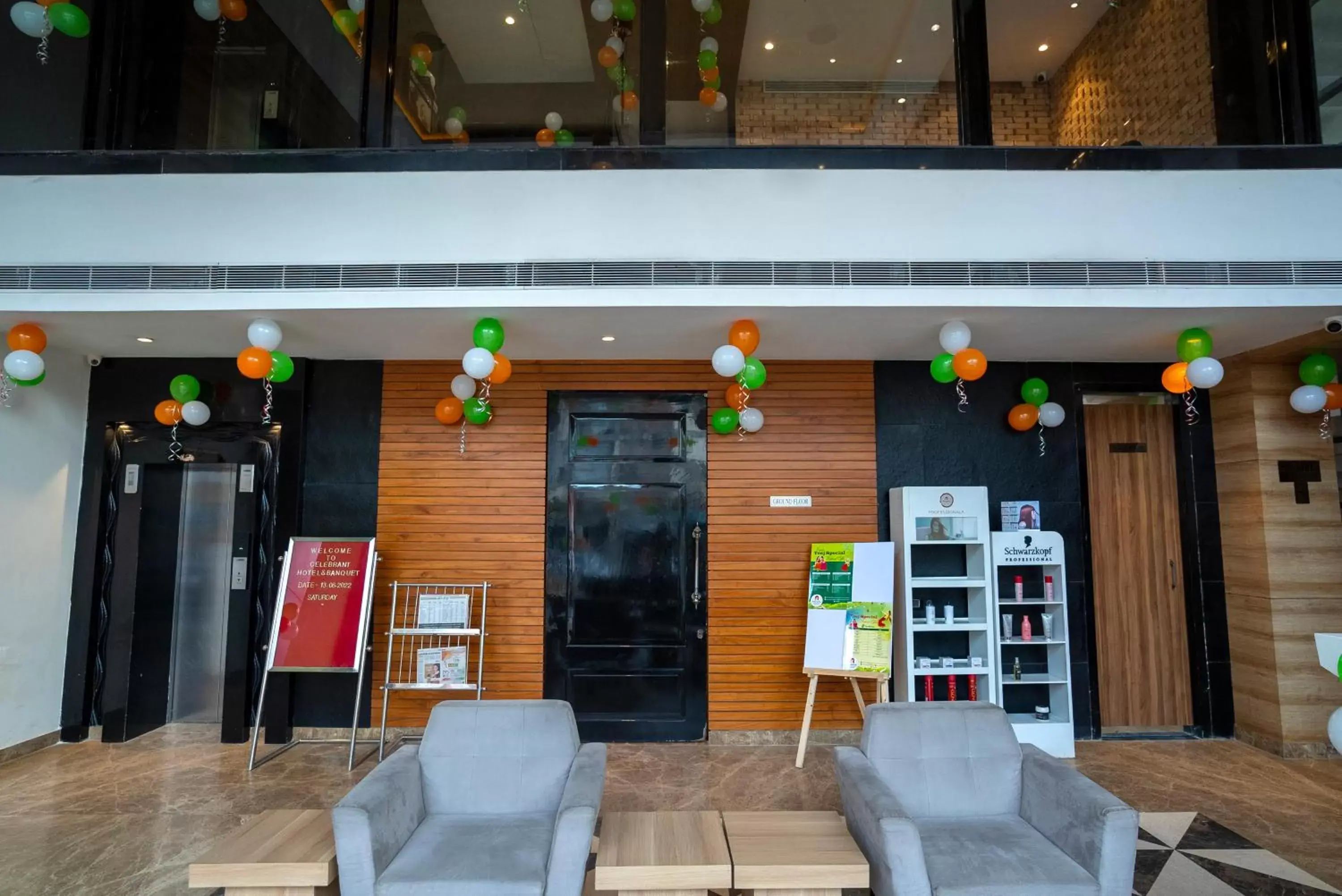 Lobby or reception in Celebrant Hotel Lobby or reception in Celebrant Hotel