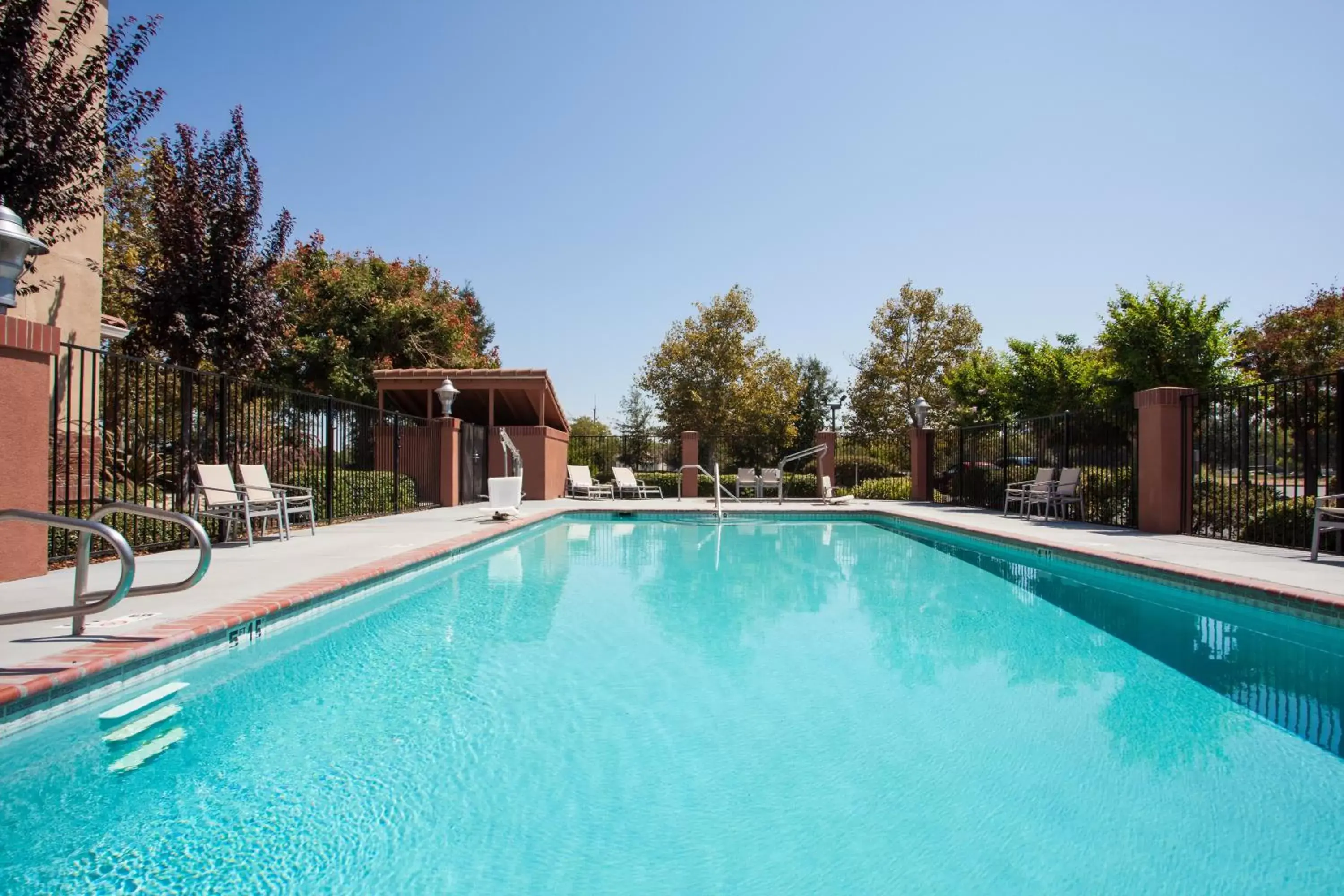 Swimming Pool in Holiday Inn Express Davis-University Area, an IHG Hotel