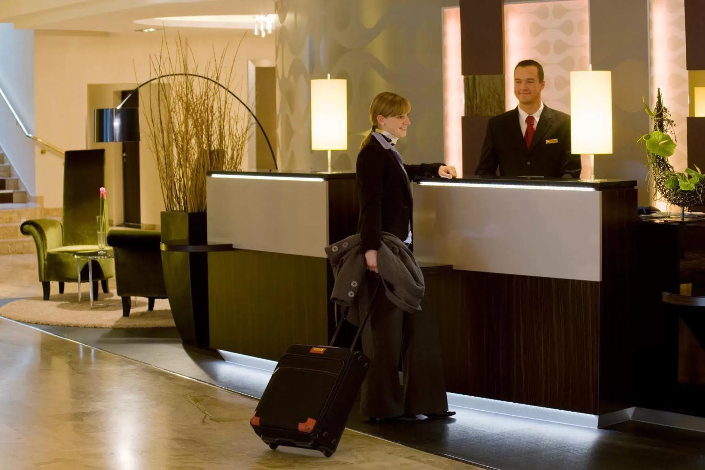 Lobby or reception, Lobby/Reception in Crowne Plaza Berlin City Centre Ku'damm, an IHG Hotel