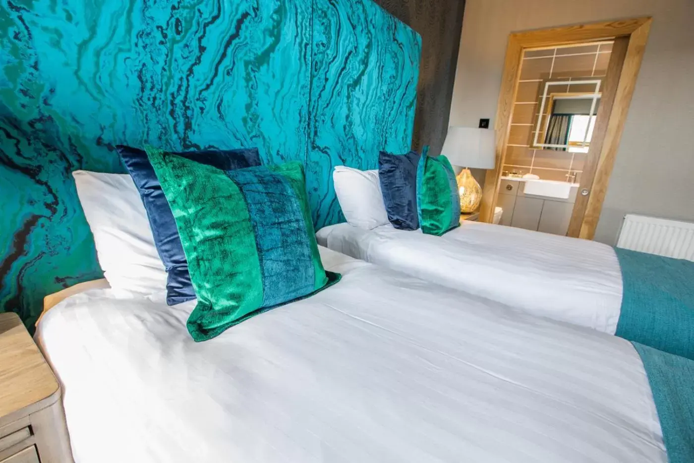 Bed in Heathmount Hotel