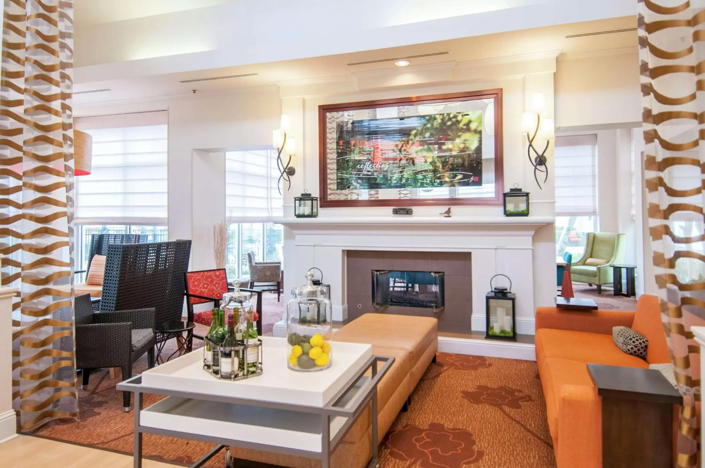 Lobby or reception, Seating Area in Hilton Garden Inn New Orleans Airport