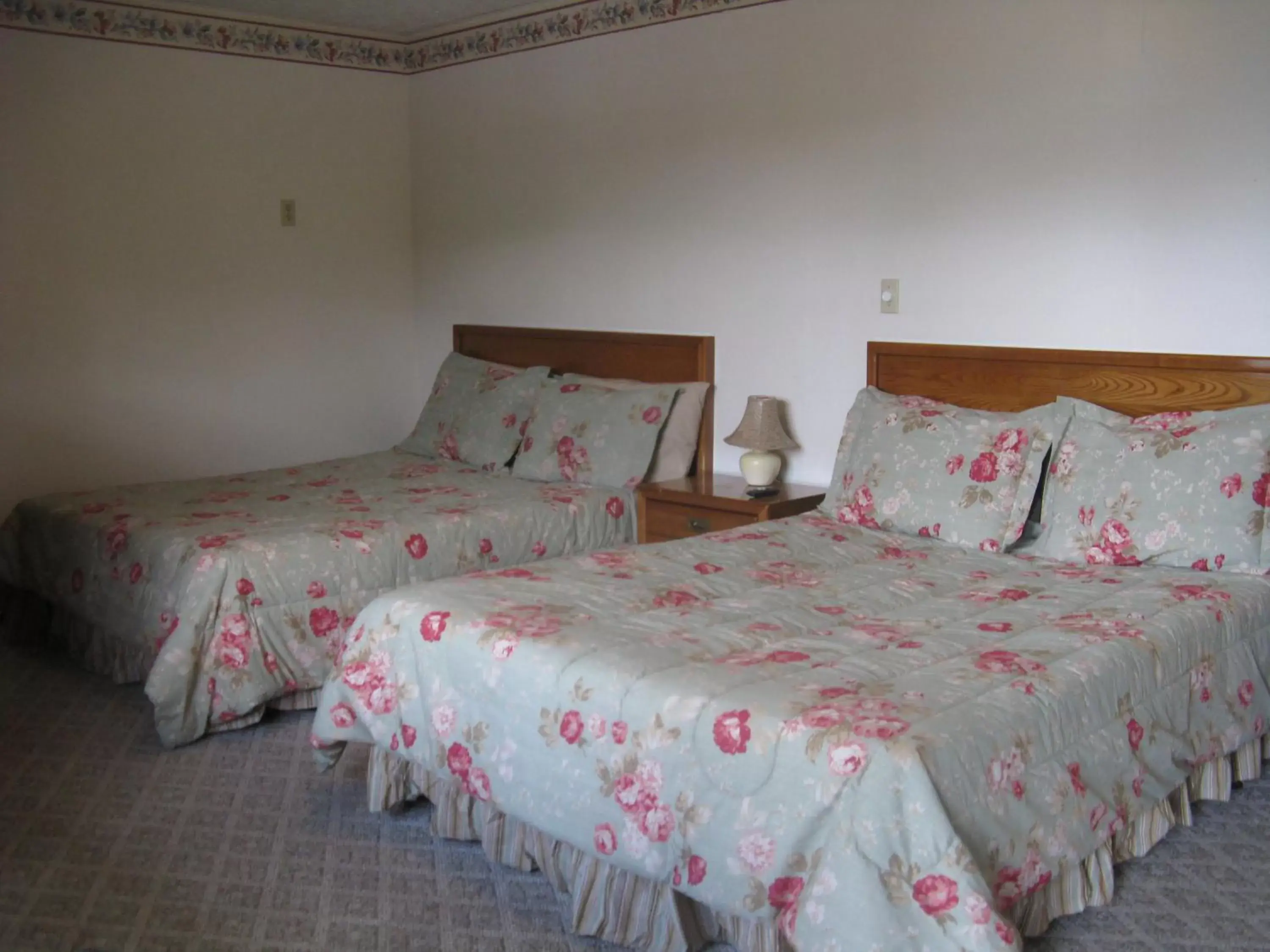 Bed in Clarketon Motel - Maggie Valley