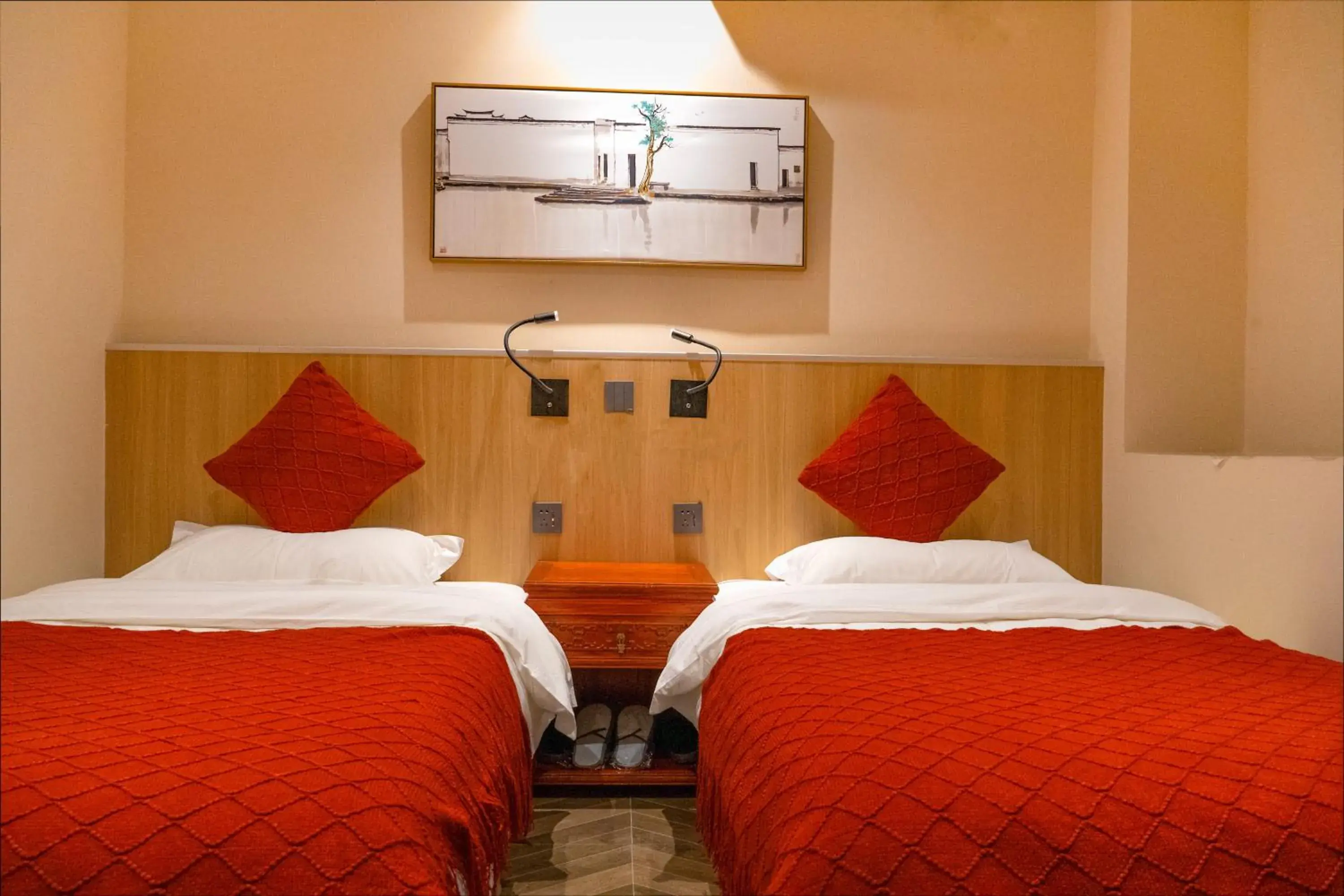 Deluxe Twin Room in Beijing Hyde Courtyard Hotel Deluxe Twin Room in Beijing Hyde Courtyard Hotel