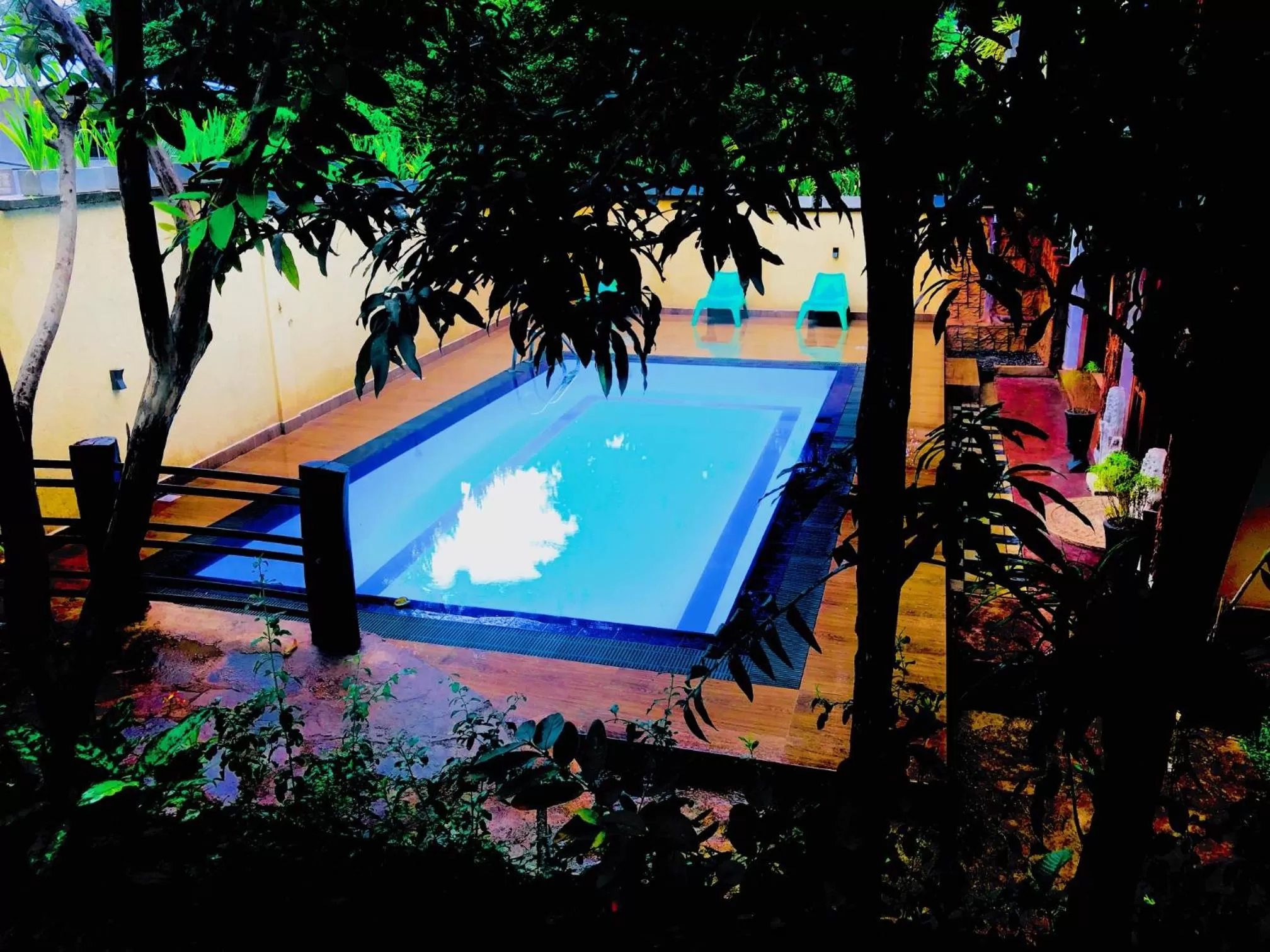 Swimming pool in Veraima Kandy